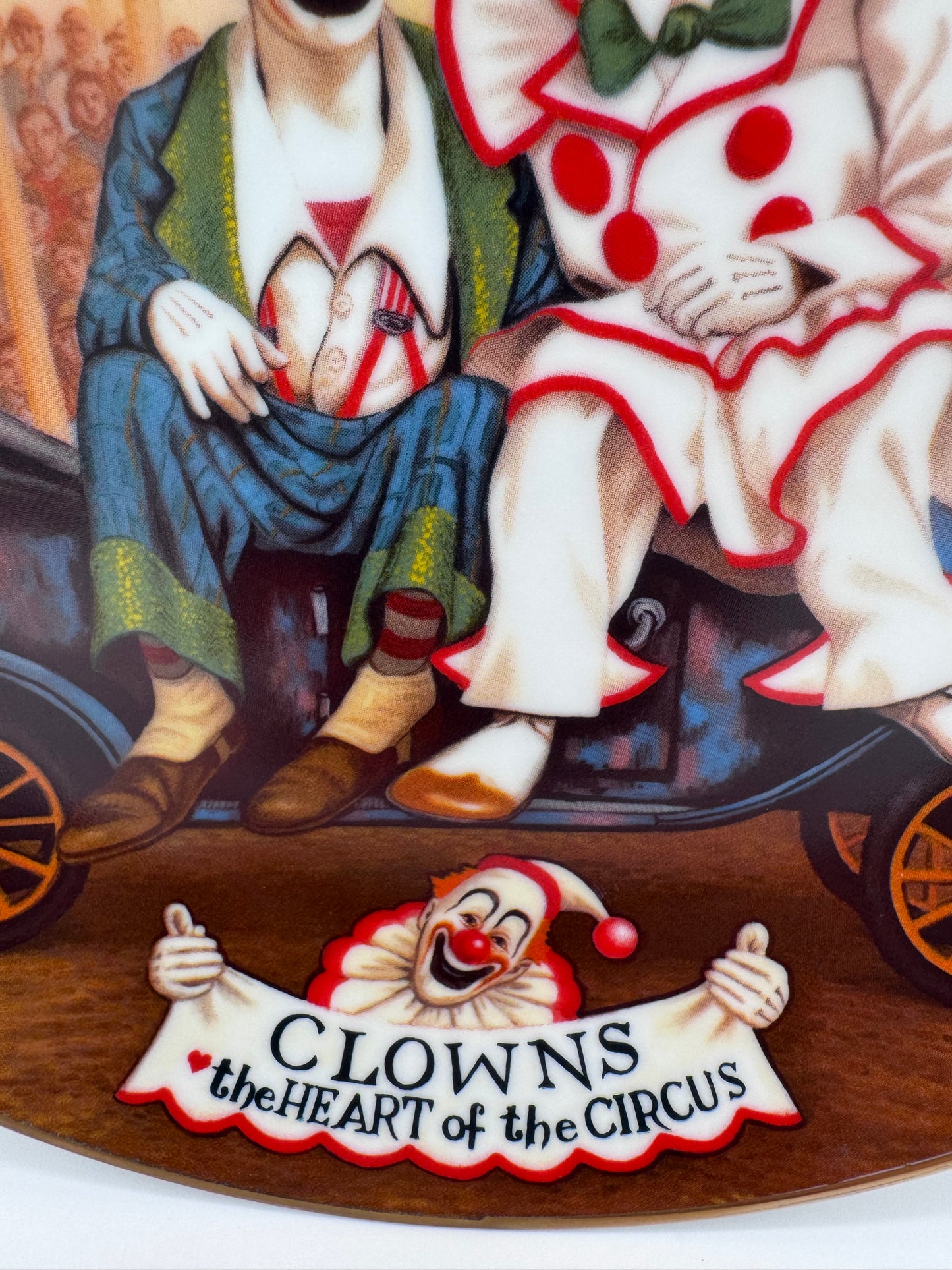 Clowns The Greatest Show On Earth 1982 Collector Plate