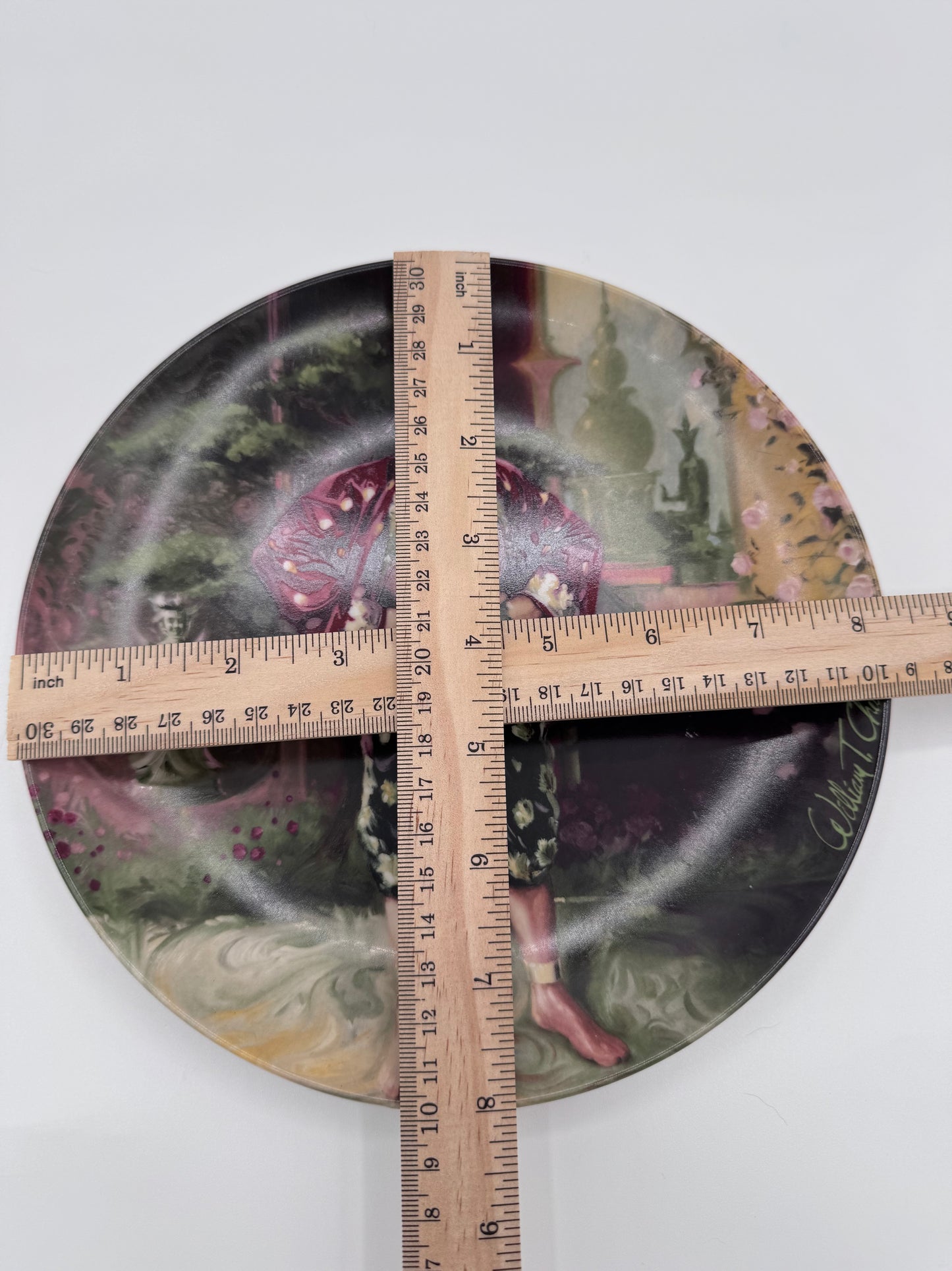 A Puzzlement 1985 William Chambers Collector Plate
