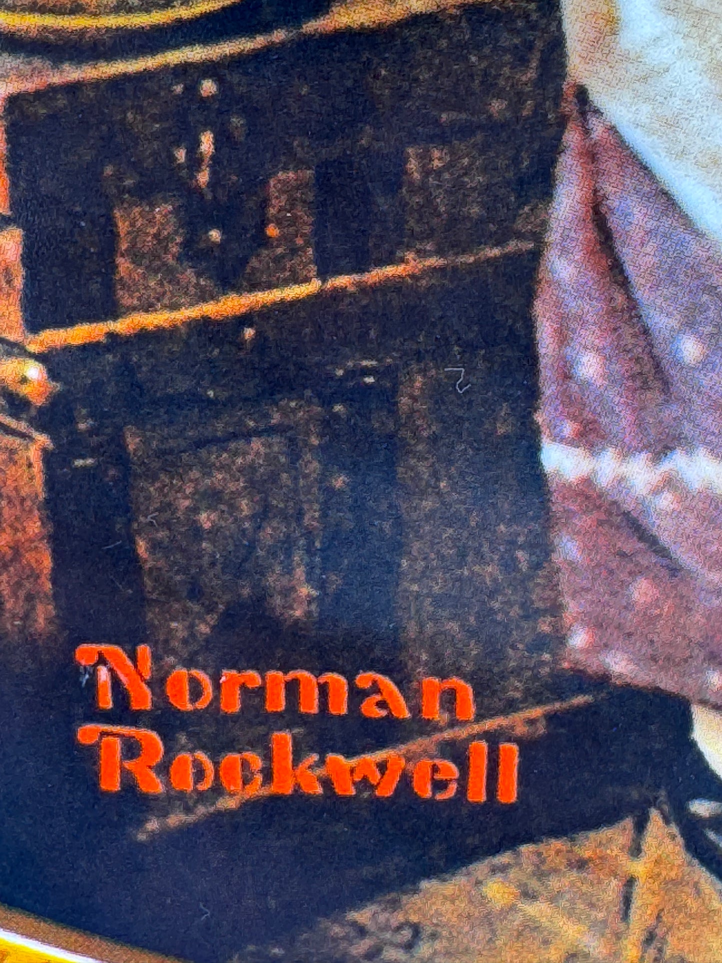 Dreaming in the Attic Norman 1981 Rockwell Collector Plate