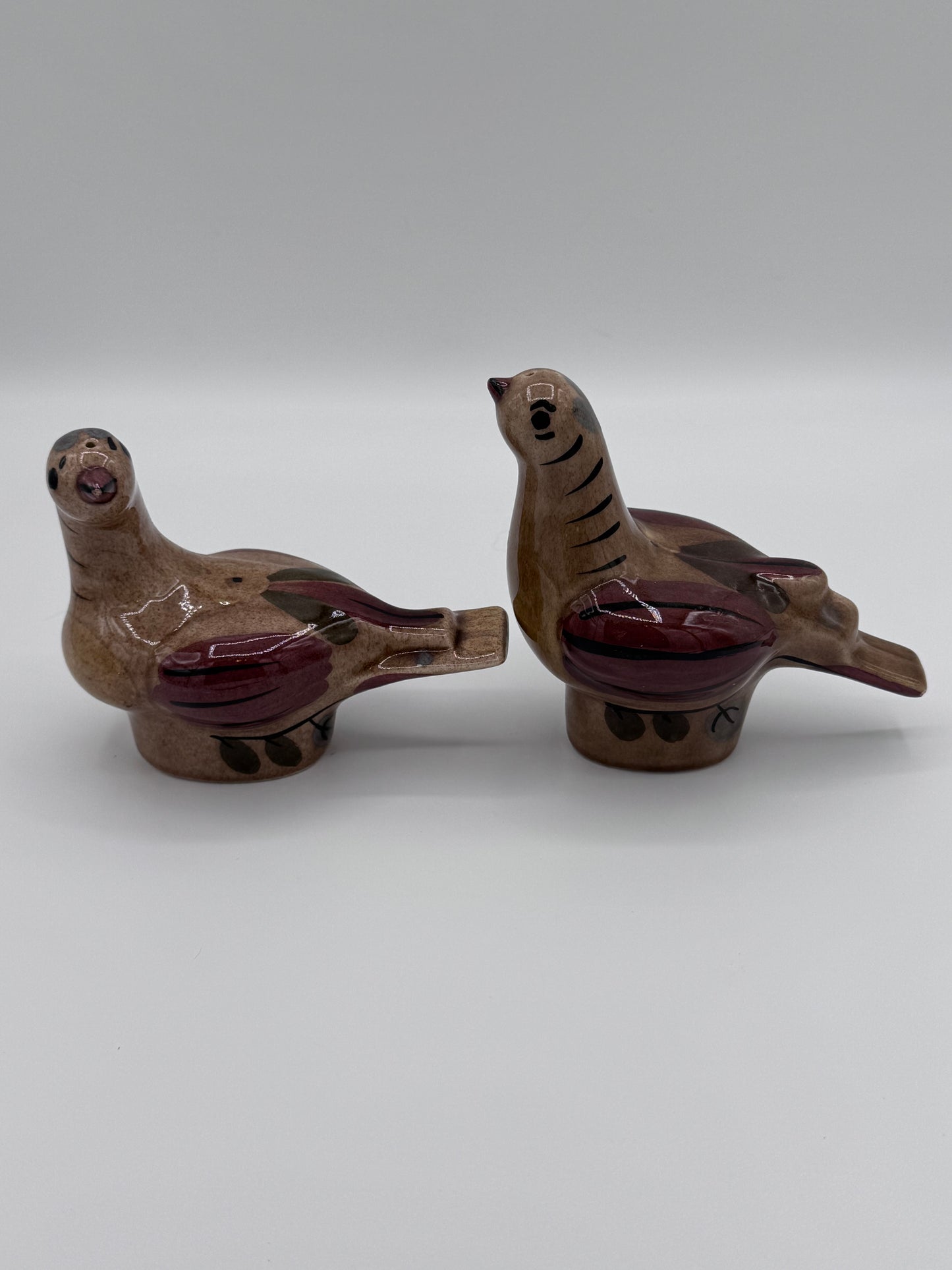 California Cleminson Mourning Doves Vintage 1950’s Salt and Pepper Shakers
