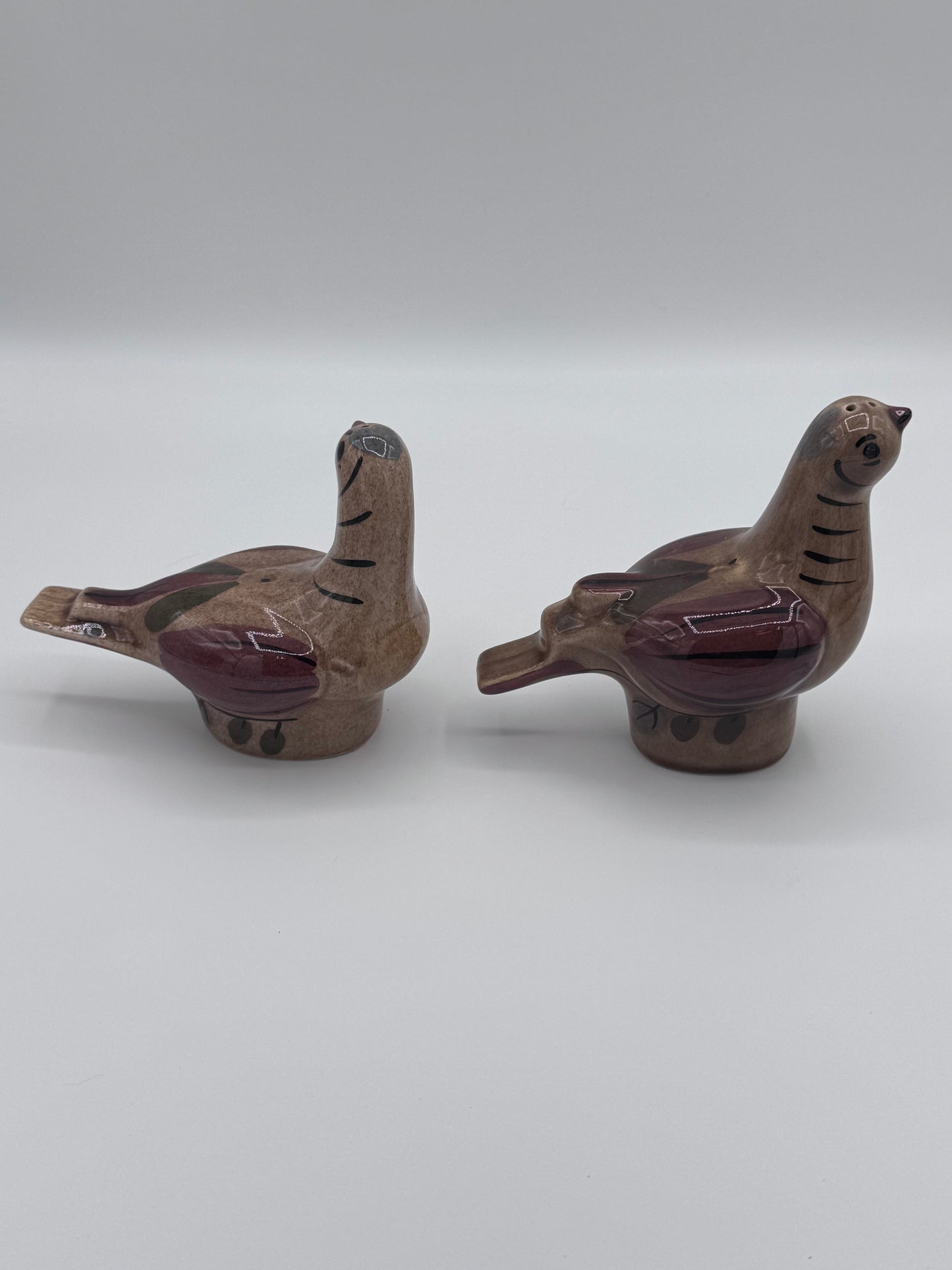 California Cleminson Mourning Doves Vintage 1950’s Salt and Pepper Shakers