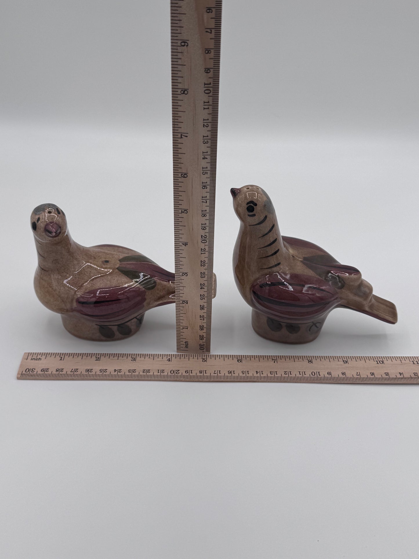 California Cleminson Mourning Doves Vintage 1950’s Salt and Pepper Shakers