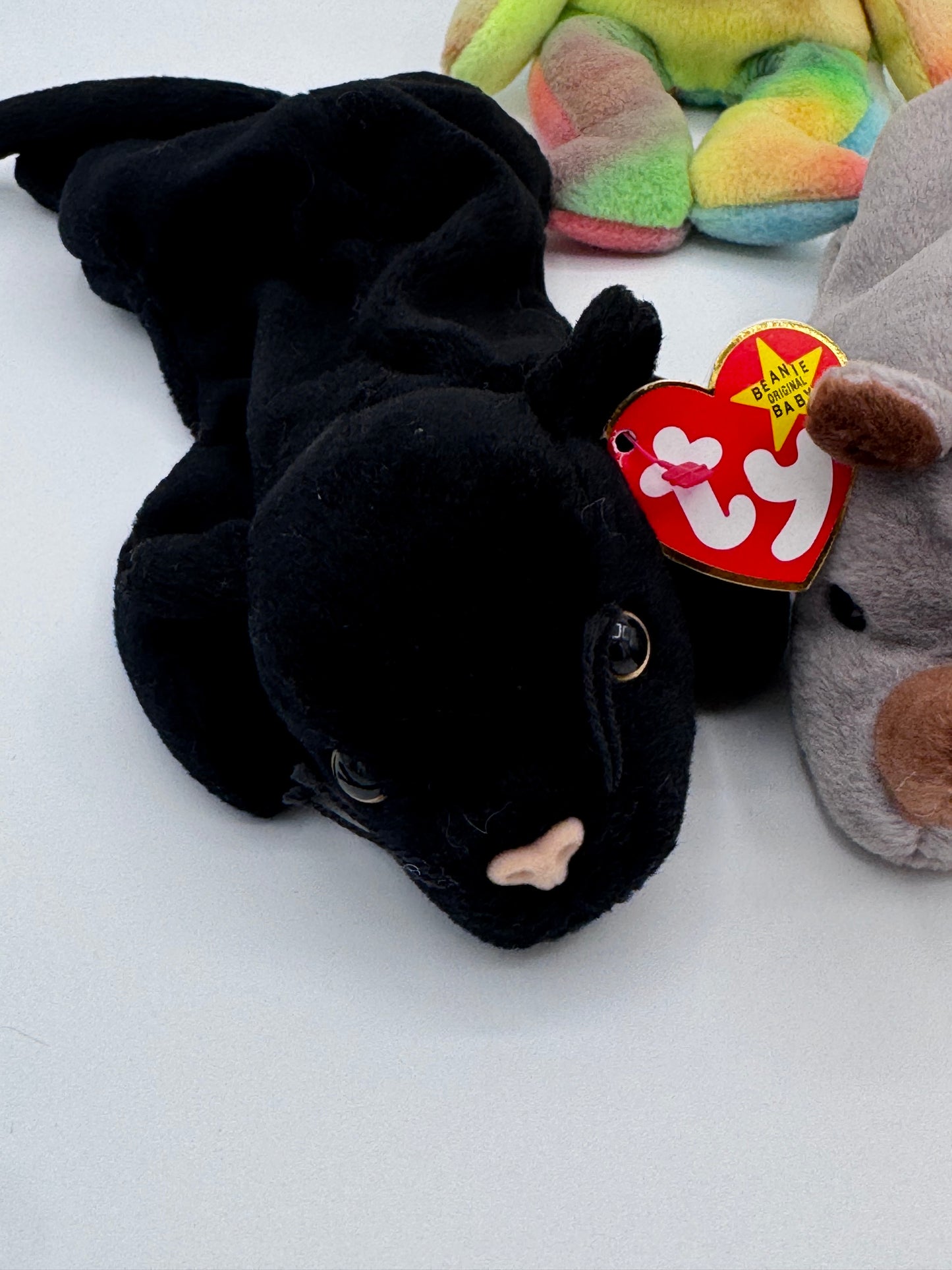 Beanie Babies Hang Tag 4th Gen & Tush Tag 5th Gen Set of 4 Babies