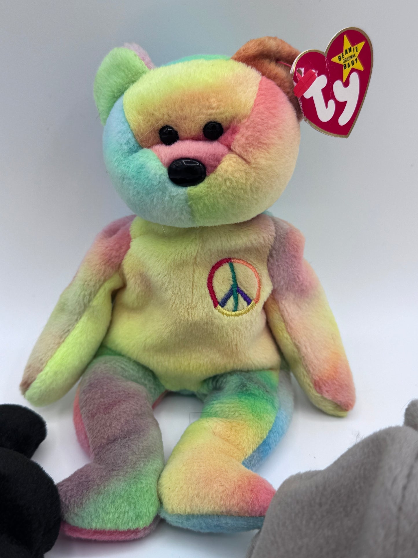 Beanie Babies Hang Tag 4th Gen & Tush Tag 5th Gen Set of 4 Babies