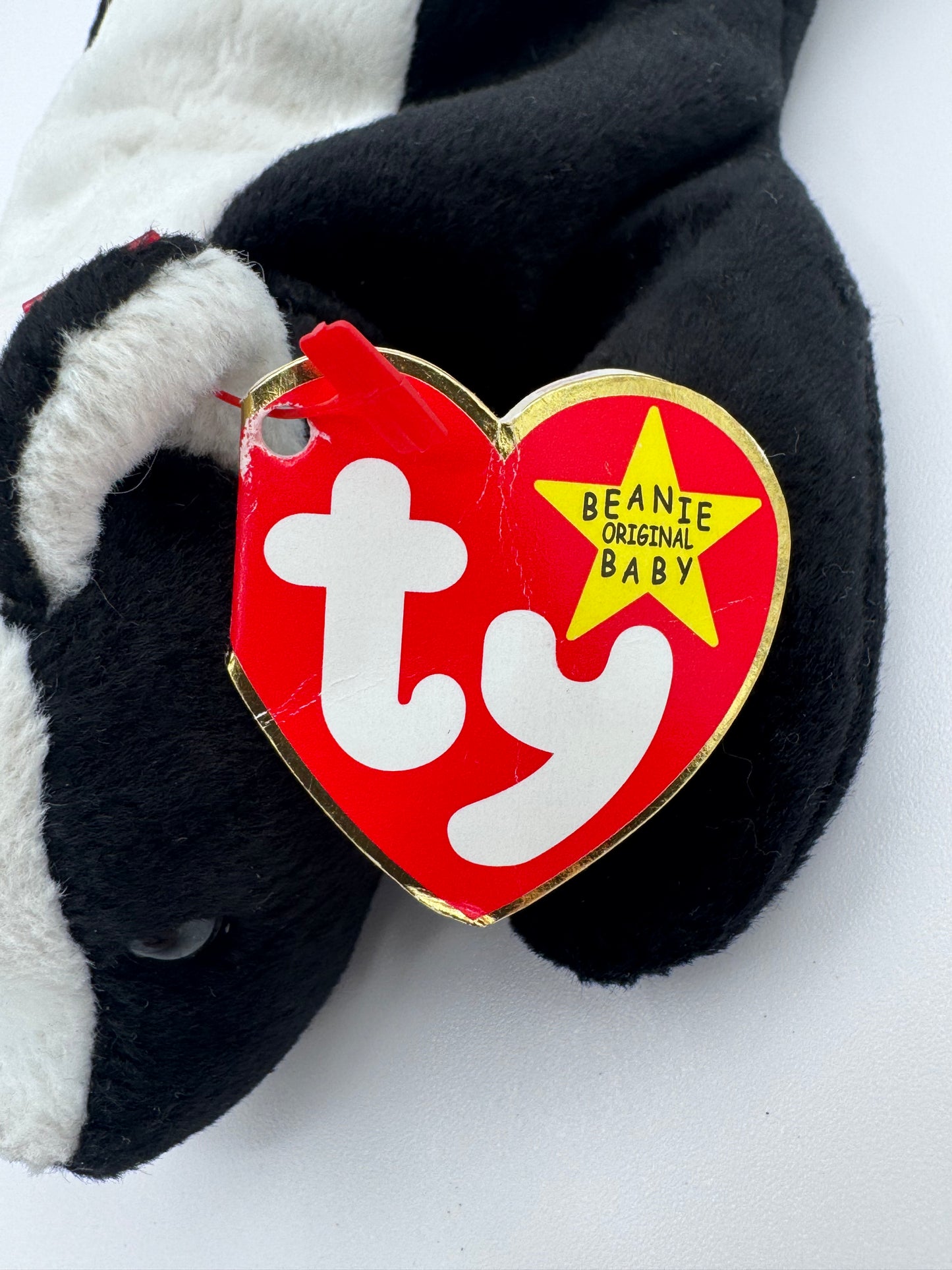 Beanie Baby TY - Stinky Hang Tag 5th Gen & Tush Tag 6th Gen