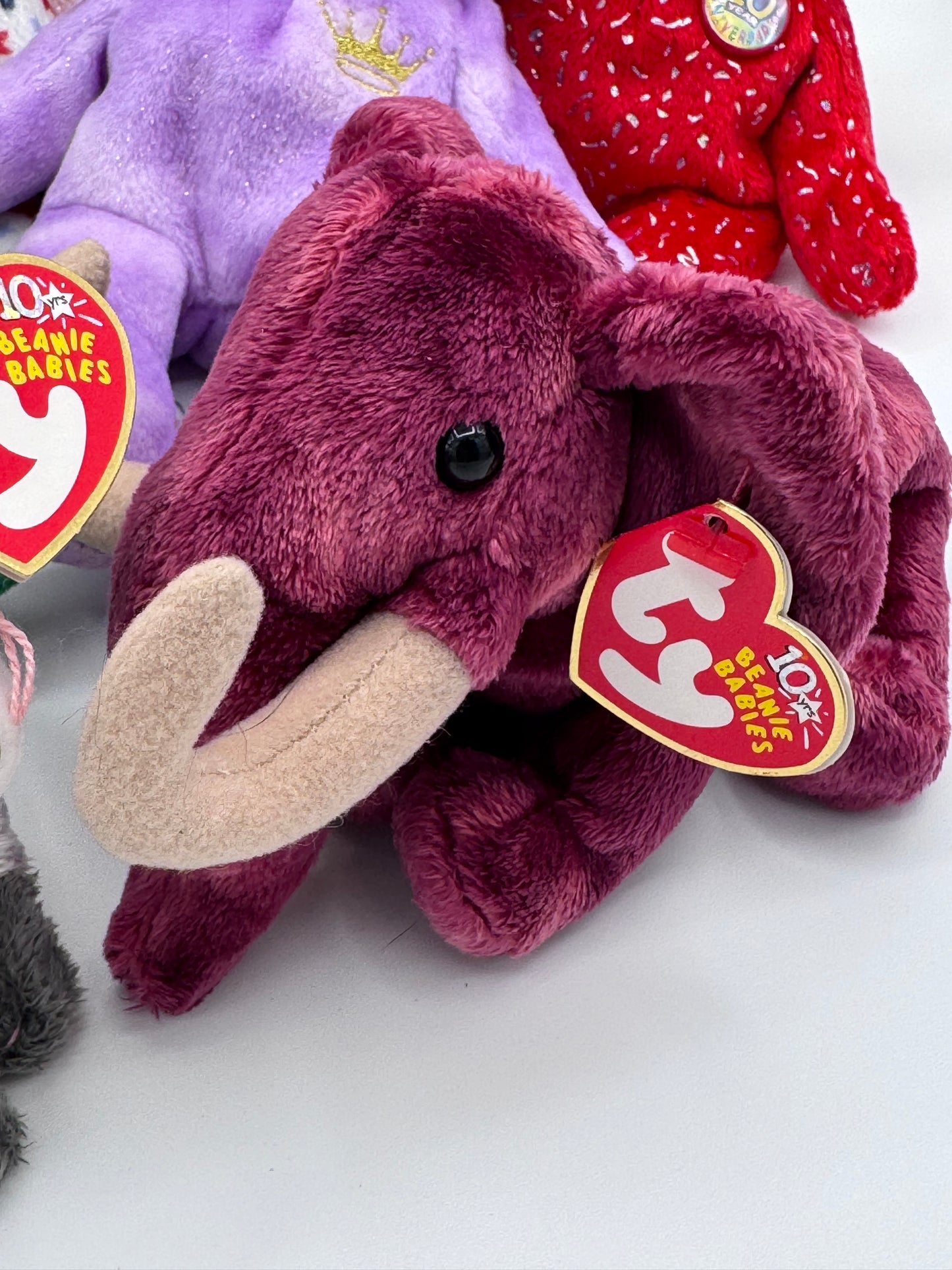 Beanie Babies TY - Hang Tag 11th Gen & Tush Tag 12th Gen Set of 9