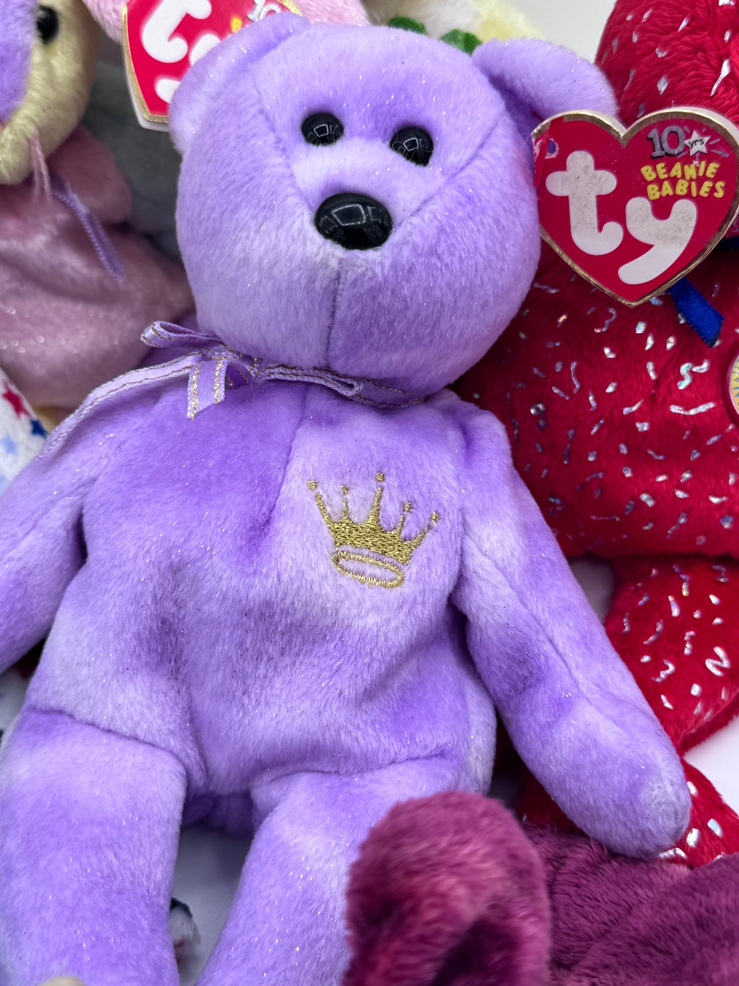 Beanie Babies TY - Hang Tag 11th Gen & Tush Tag 12th Gen Set of 9