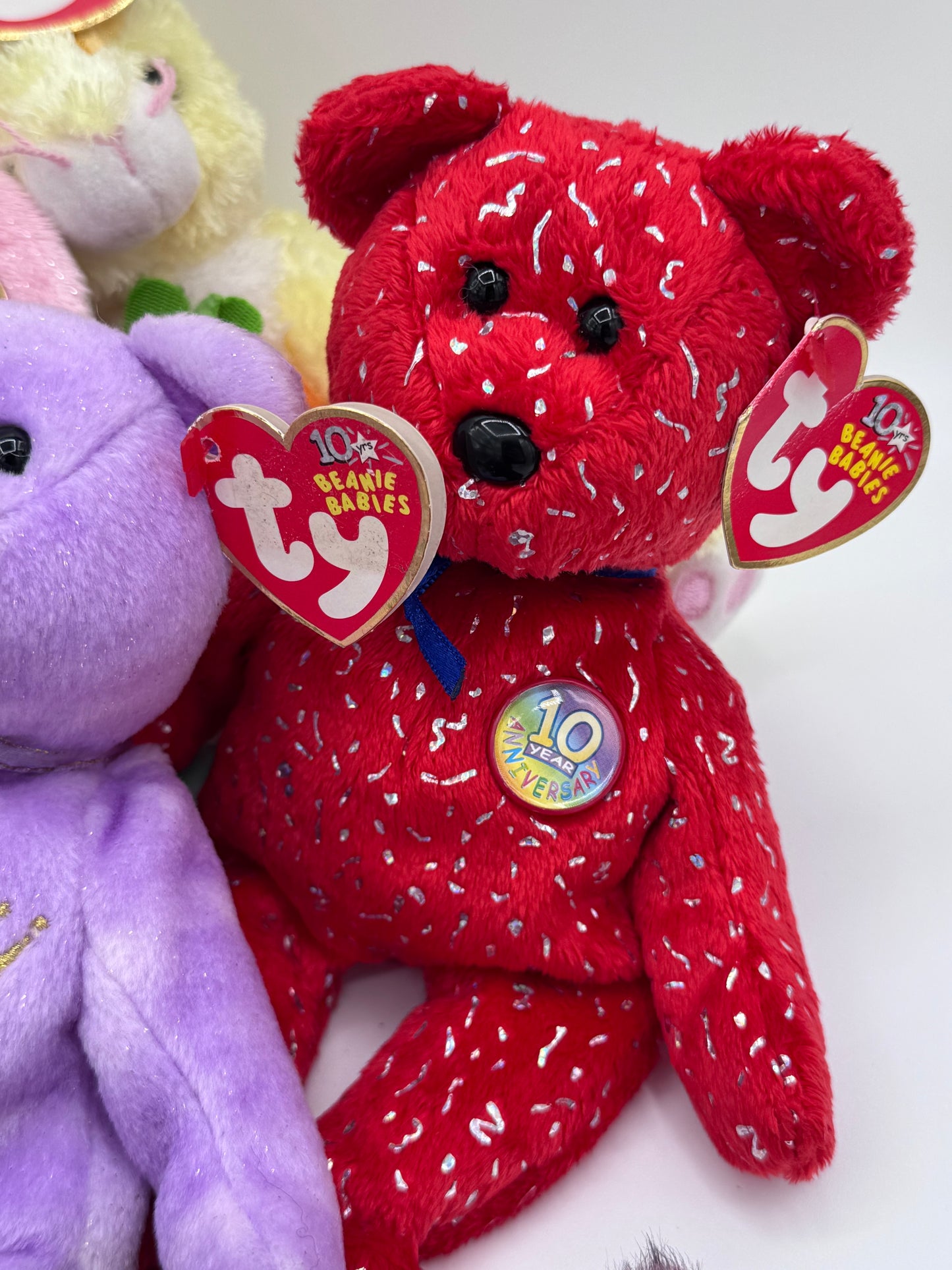Beanie Babies TY - Hang Tag 11th Gen & Tush Tag 12th Gen Set of 9