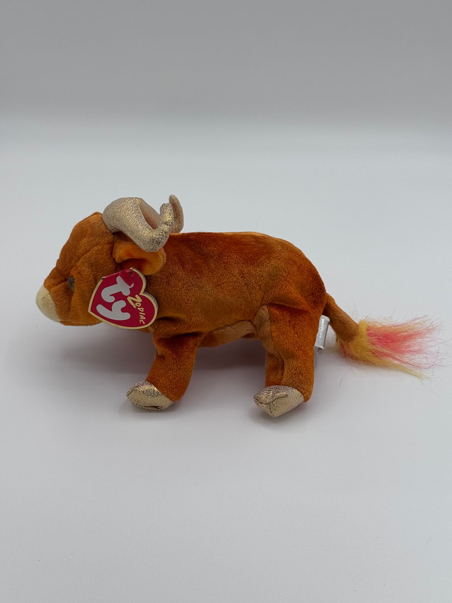 Beanie Baby TY - Zodiac - OX Hang Tag Zodiac & Tush Tag 9th Gen