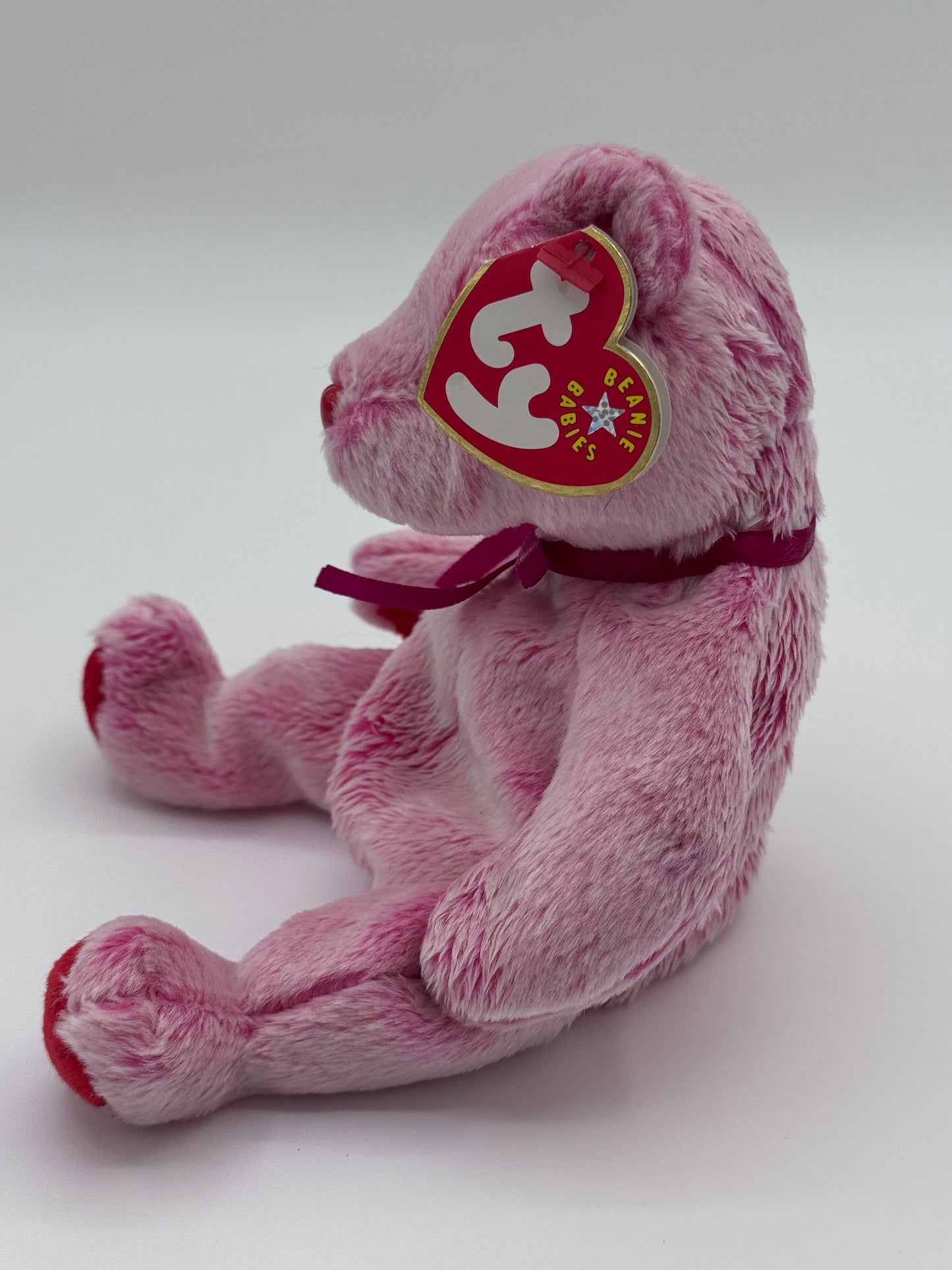 Beanie Baby TY - Romance Bear Hang Tag 9th Gen & Tush Tag 11th Gen