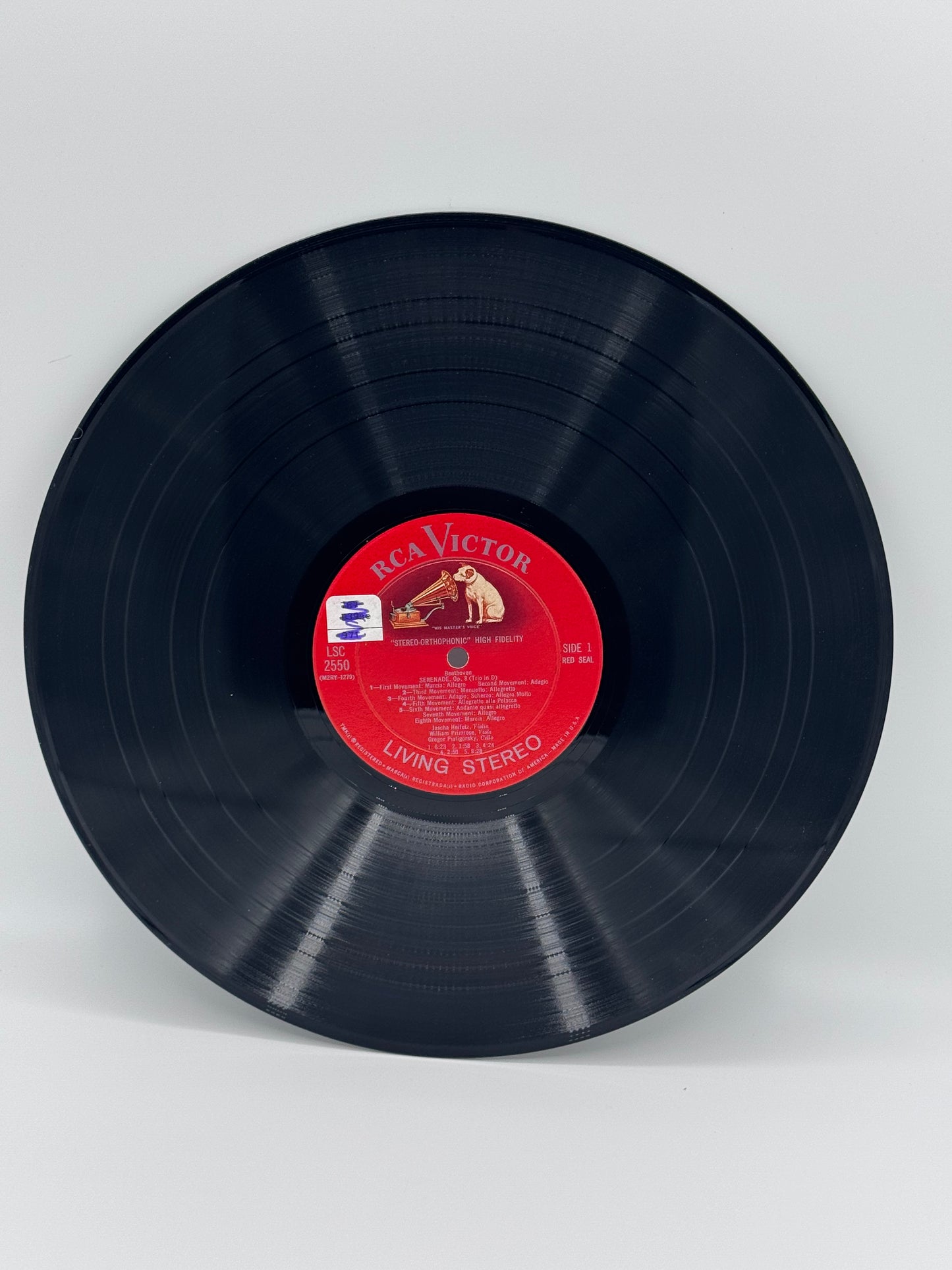 Beethoven: Serenade Opus 8 & Kodály: Duo for Violin and Cello 1961 Vintage Vinyl Record