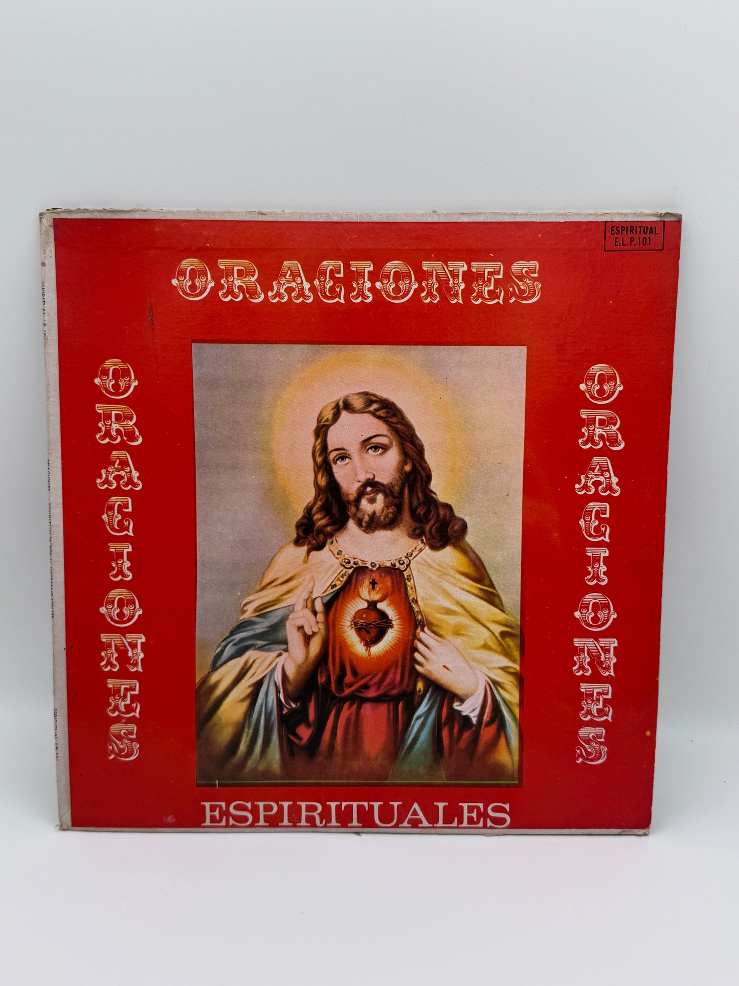 Oraciones Espirituales Hermano Moises Vintage Vinyl Record