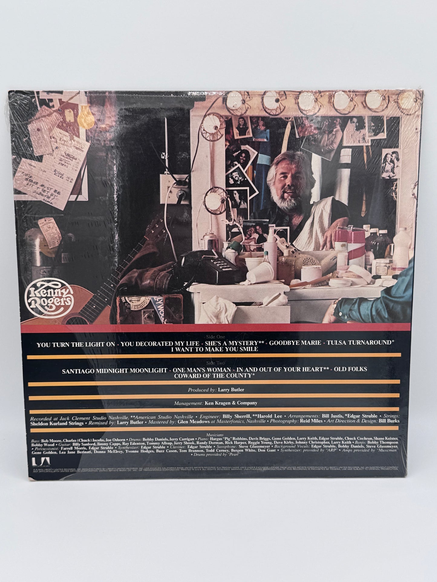 Kenny by Kenny Rogers 1979 Vintage Vinyl Record