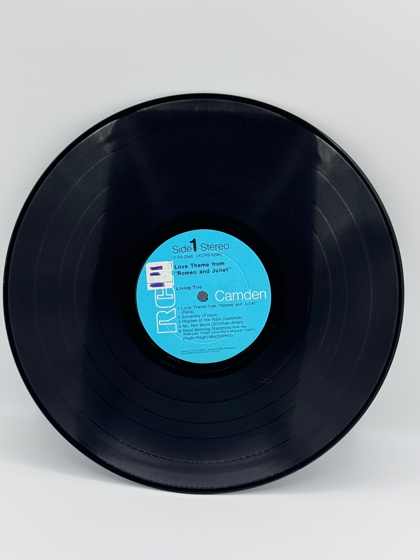 Love Theme from Romeo and Juliet Living Trio 1969 Vintage Vinyl Record