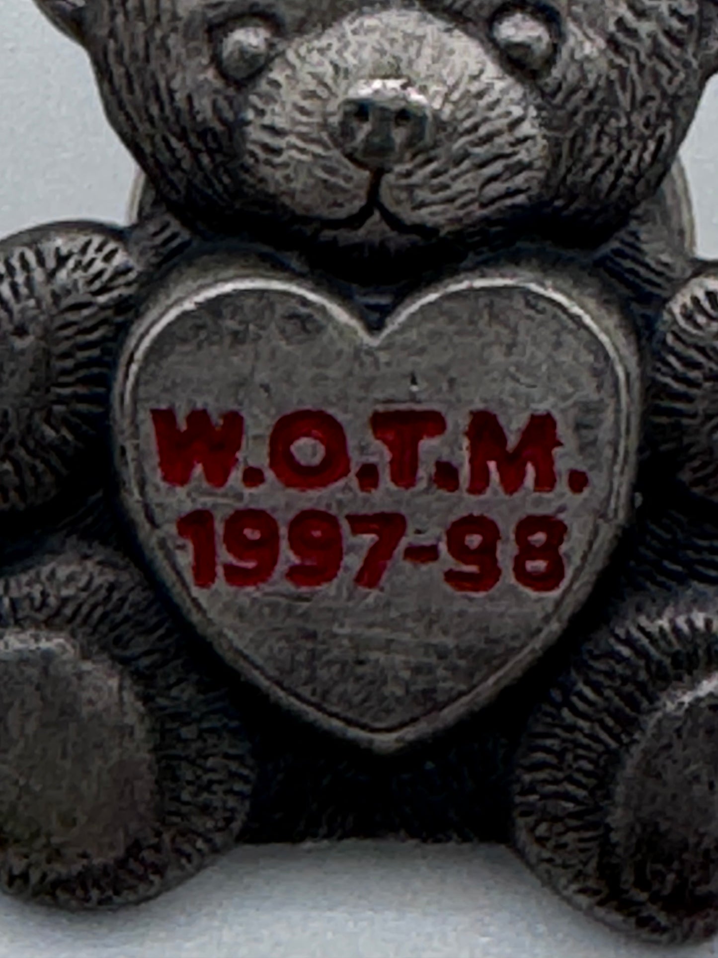 Woman of the Moose W.O.T.M 1997-98 Bear Vintage Pin