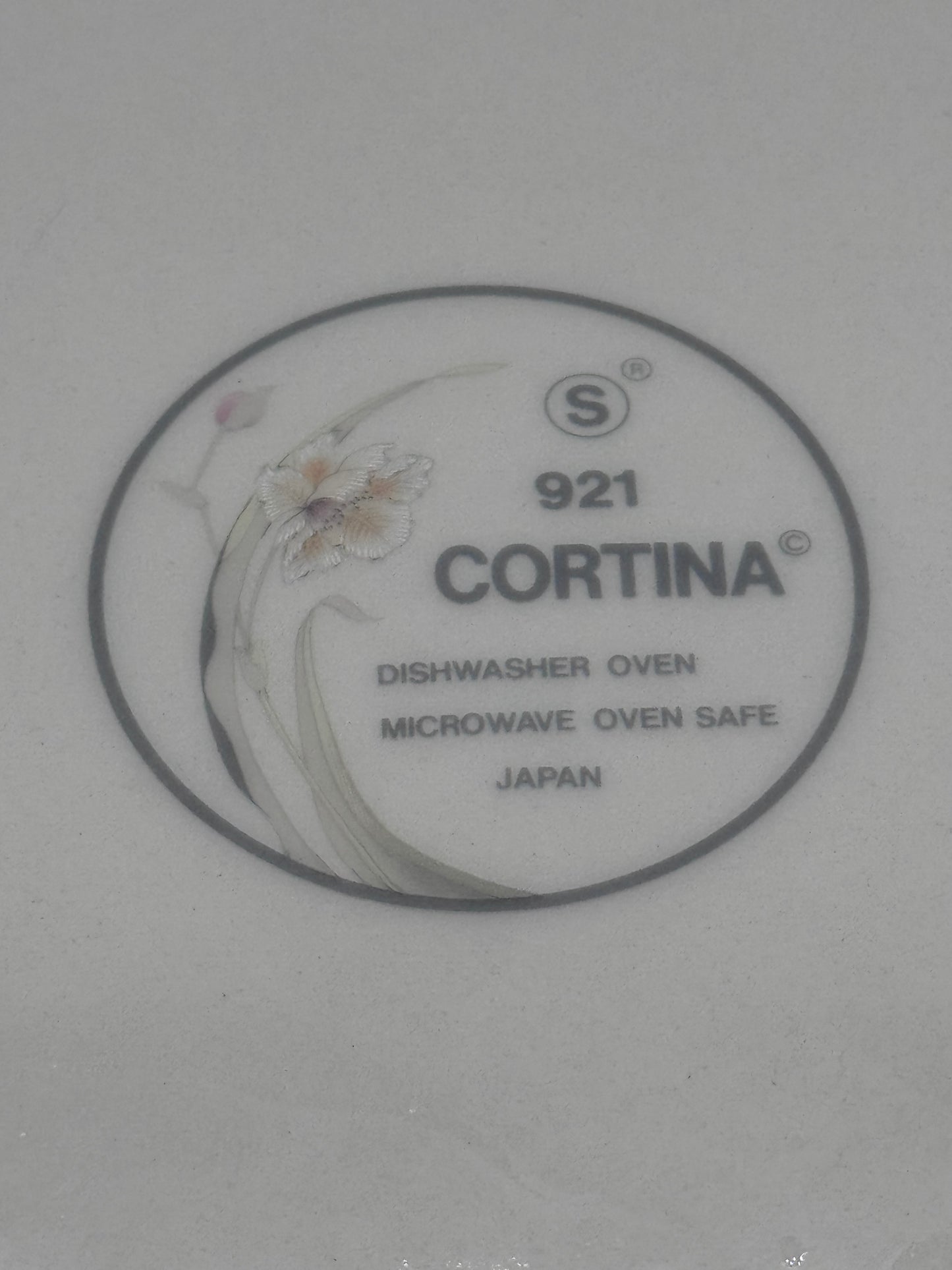 Cortina by Sango Sancorti Vintage Set of 5 Dishes - 4 Dinner Plates & 1 Bowl