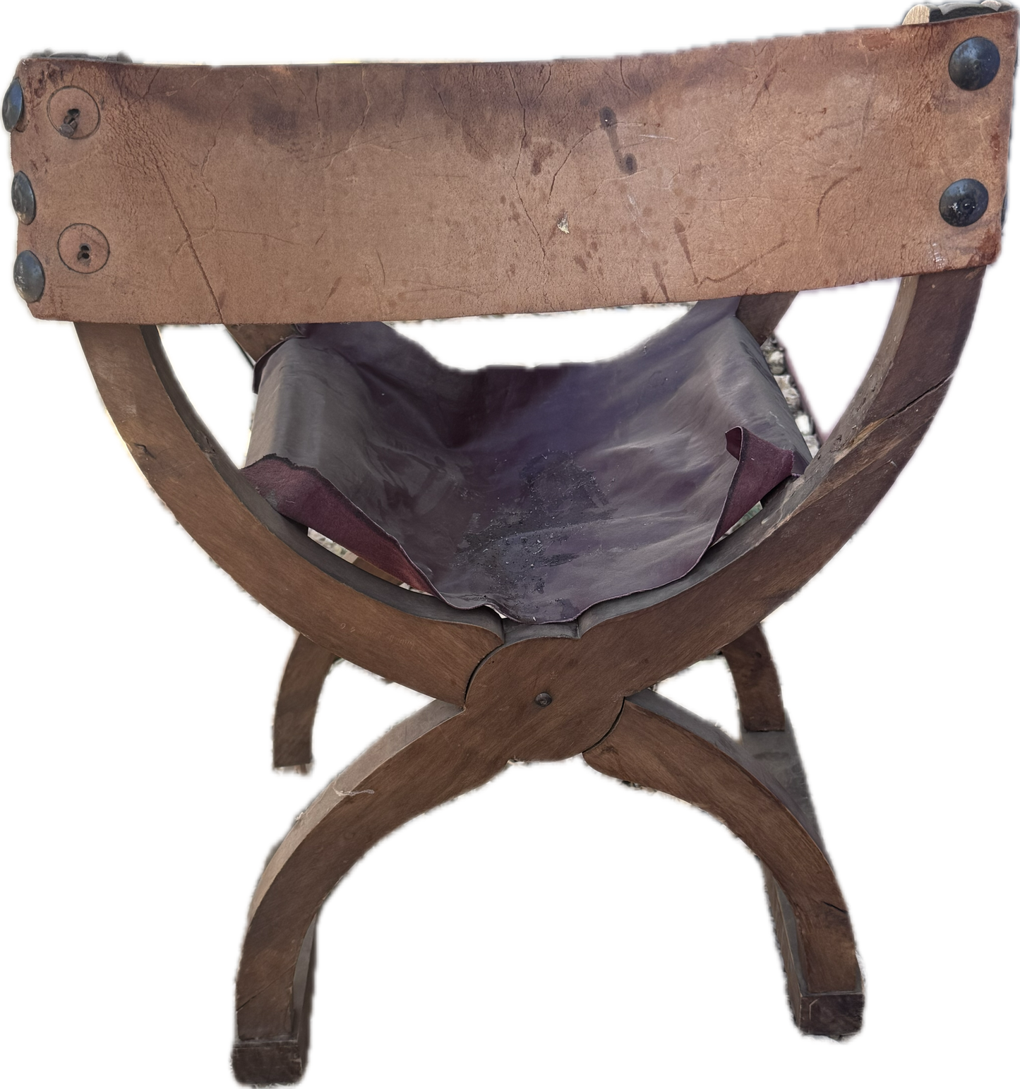 Savonarola Vintage Restorable Retired The Stewarts Dry Goods Co. Armchair