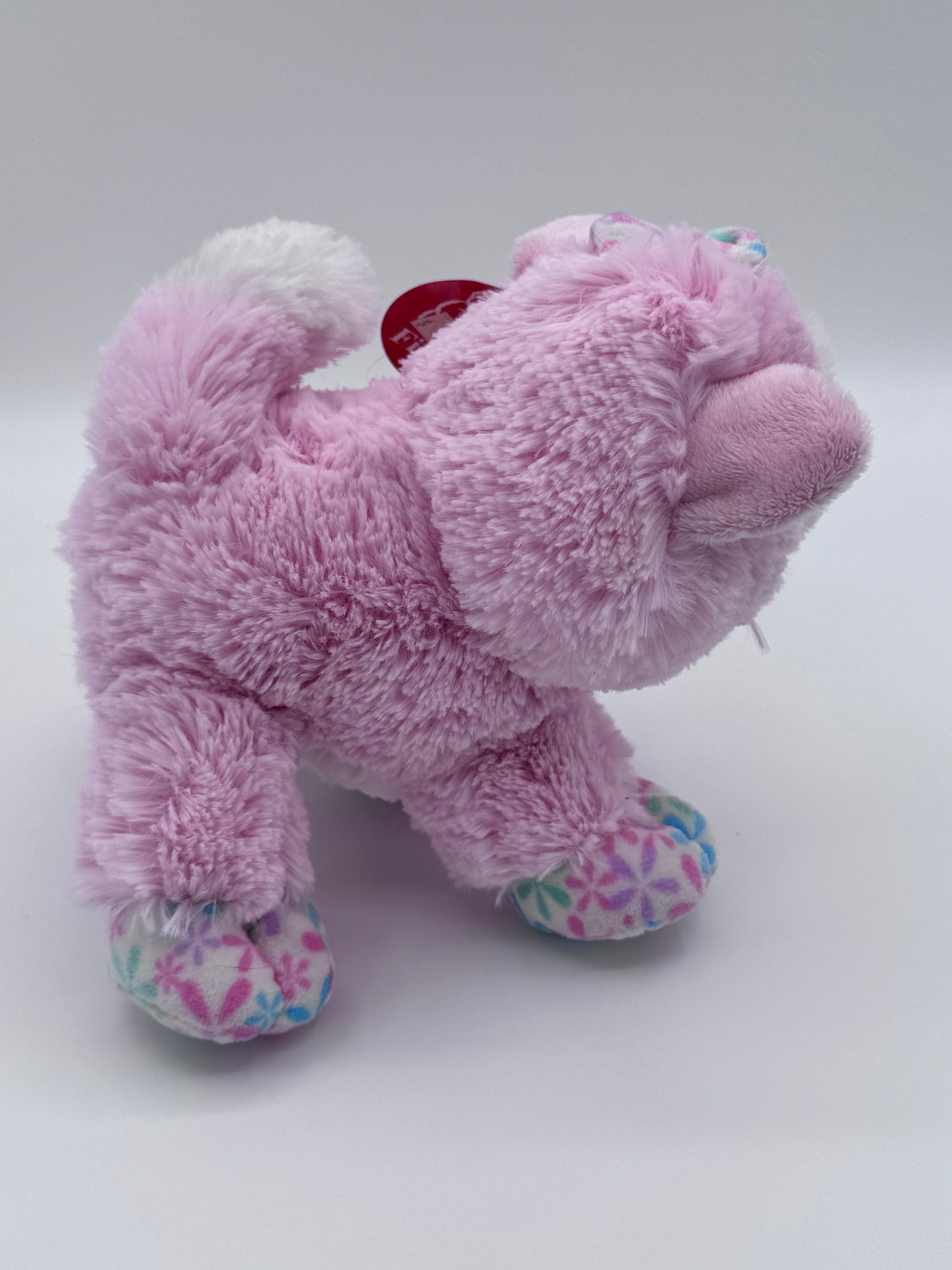 Light Pink Plush Cat Stuffed Animal