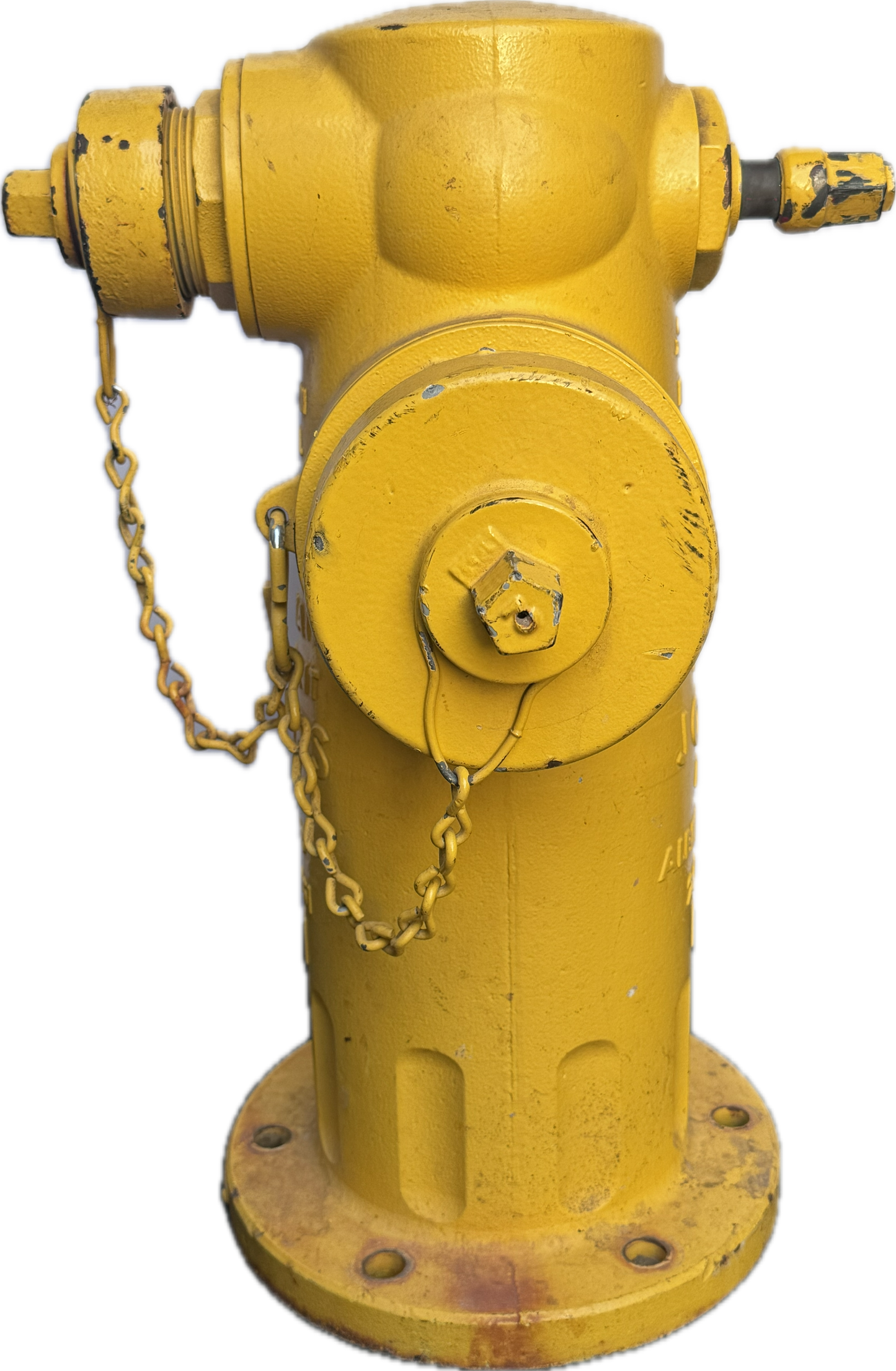 2018 Yellow Fire Hydrant