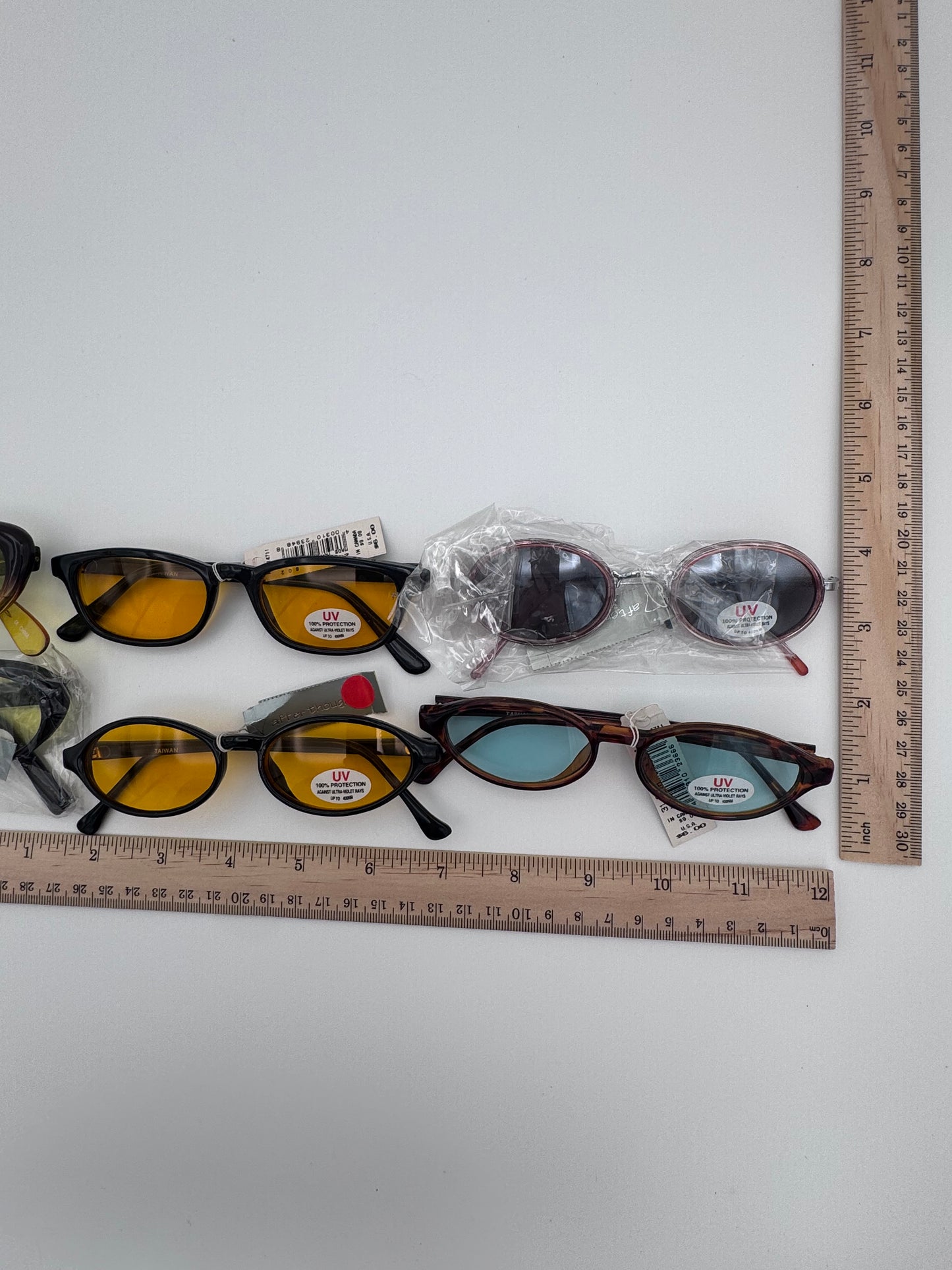 Fashion Sunglasses Eyewear Plastic Frame Set of 6 Mixed Assorted Styles and Colors Lot 10