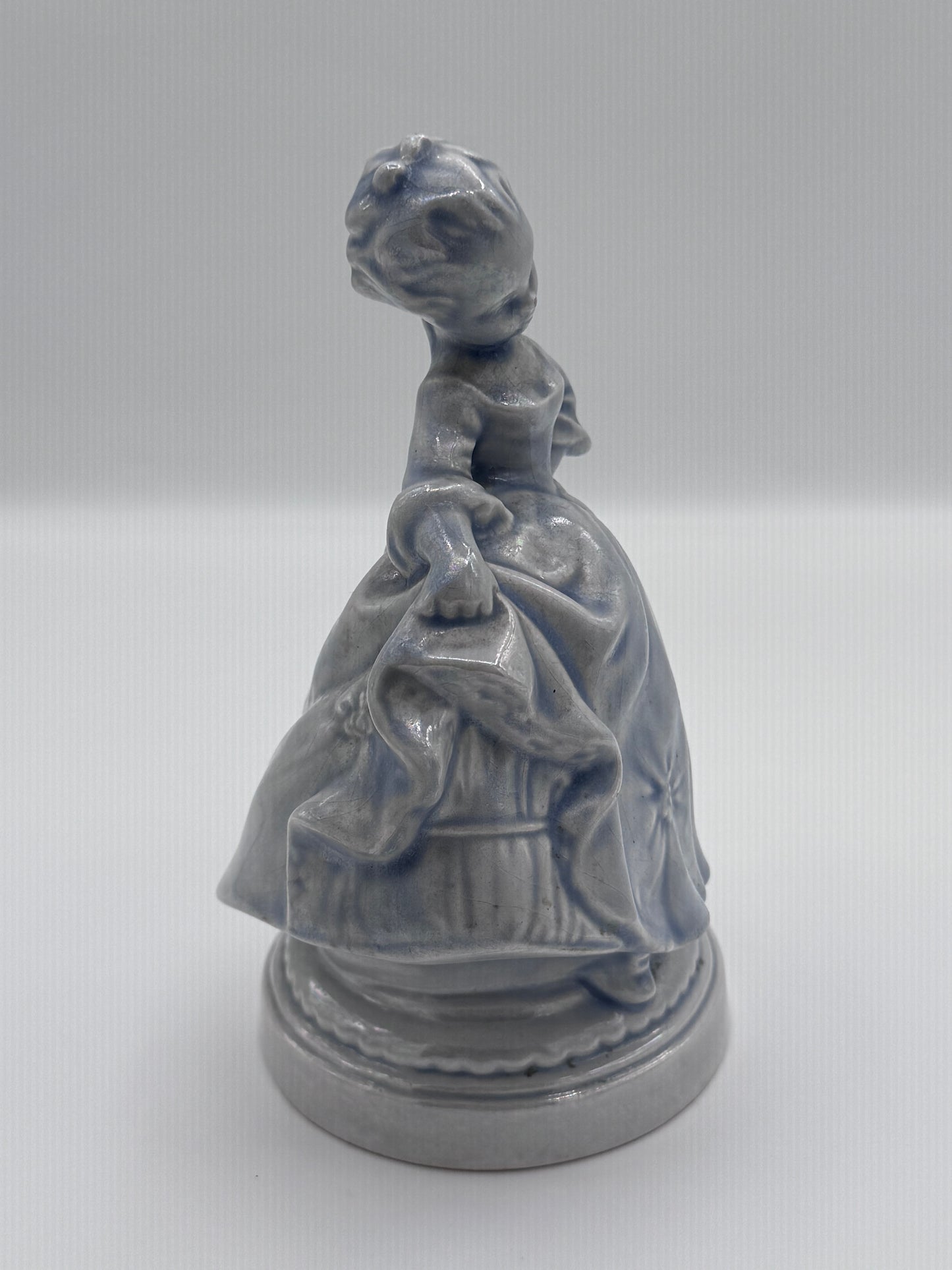 Holland Mold Vintage Victorian Woman Dancing Statue