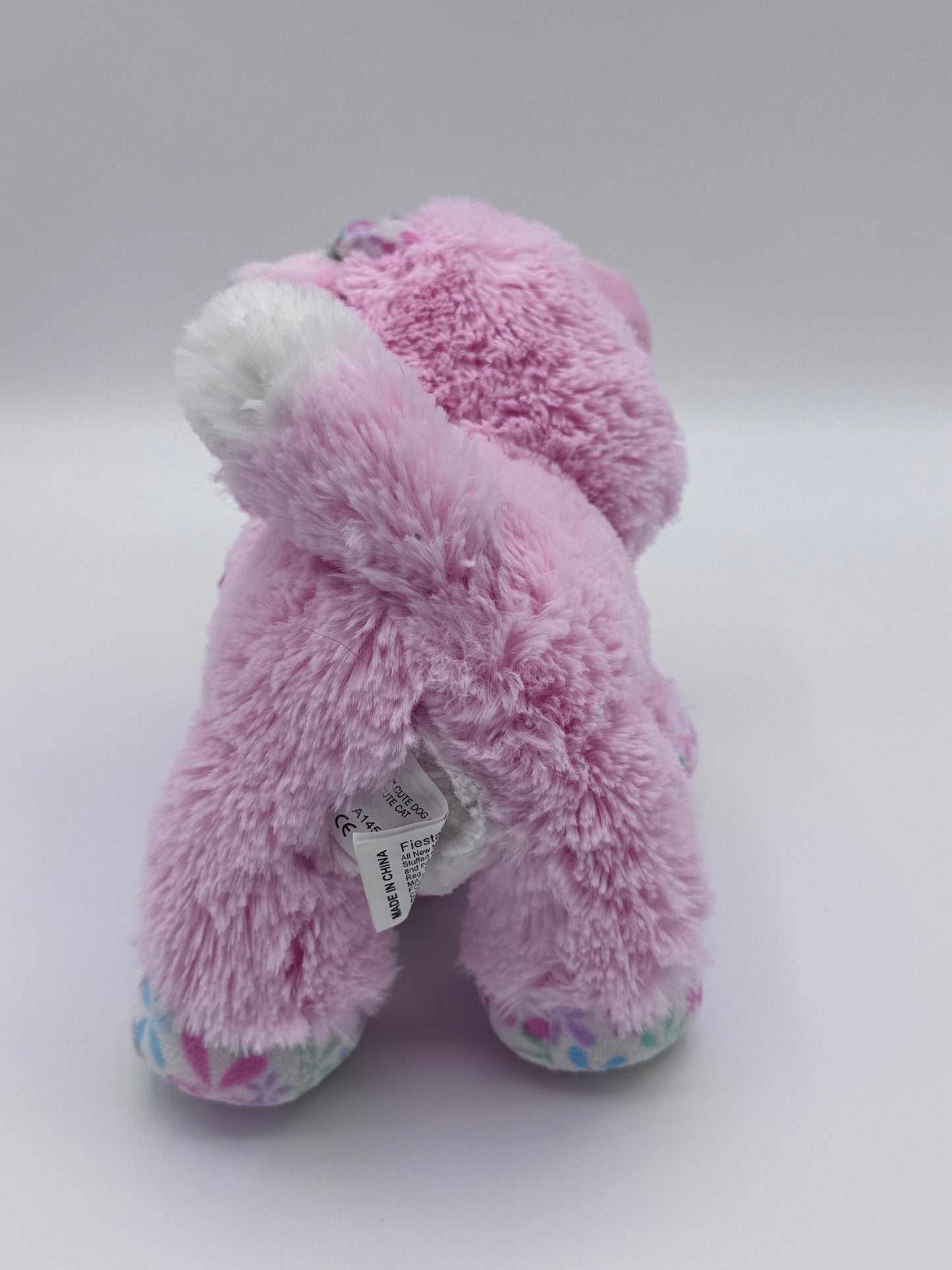 Light Pink Plush Cat Stuffed Animal