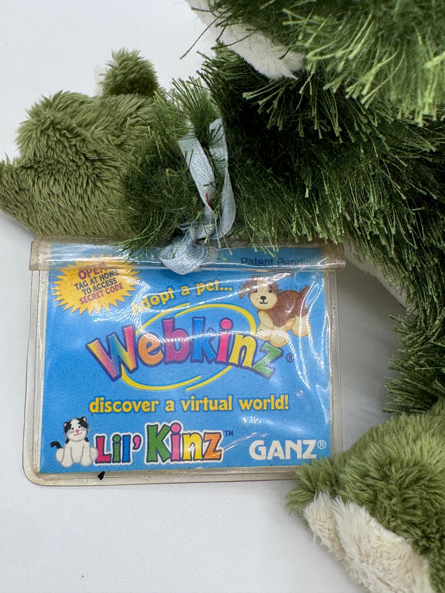 Webkinz Lil’ Kinz HS001 Lil’ Kinz Frog Ganz With Tag