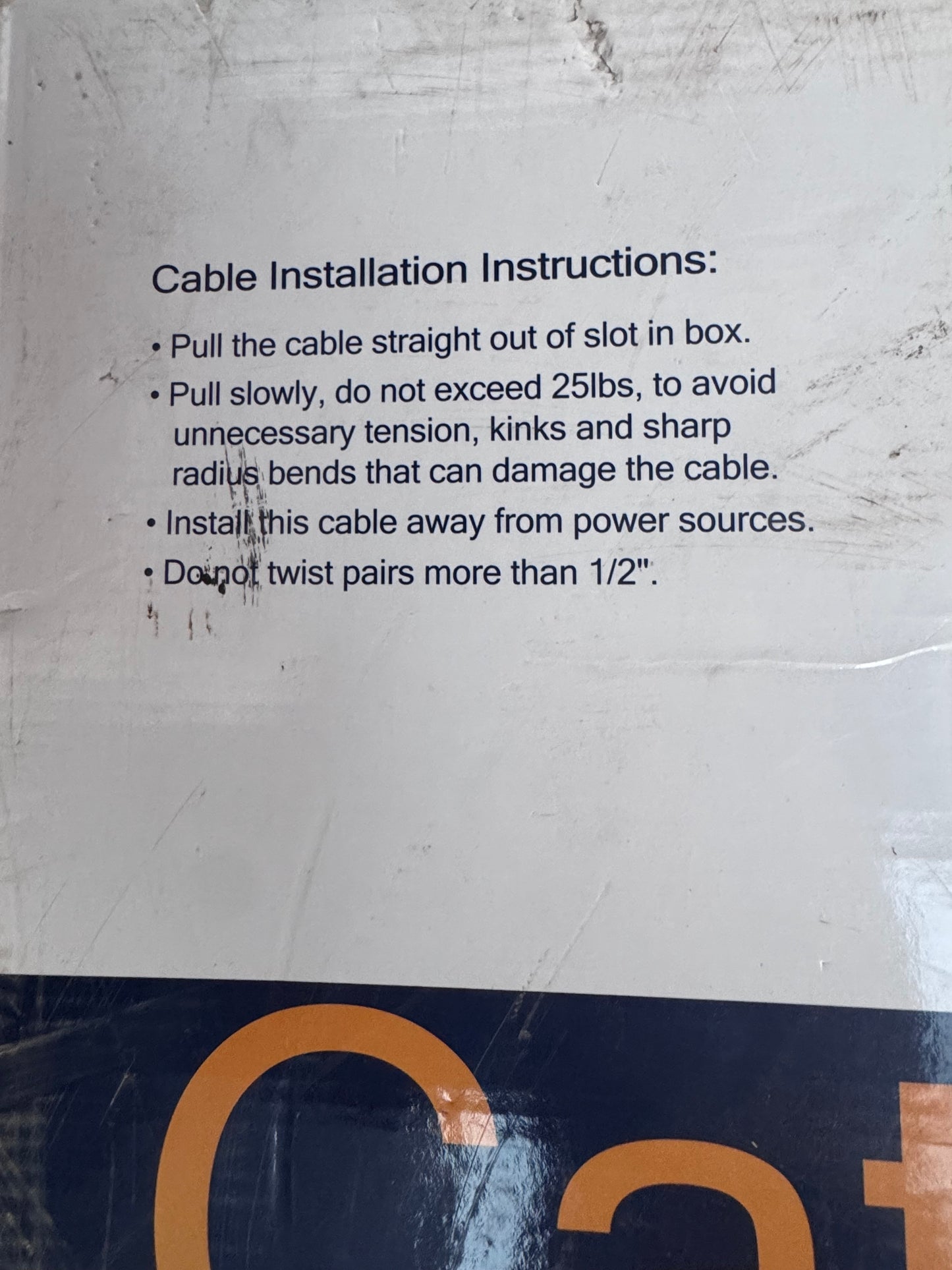 Cat5E 350MHz CMR Communication Cable