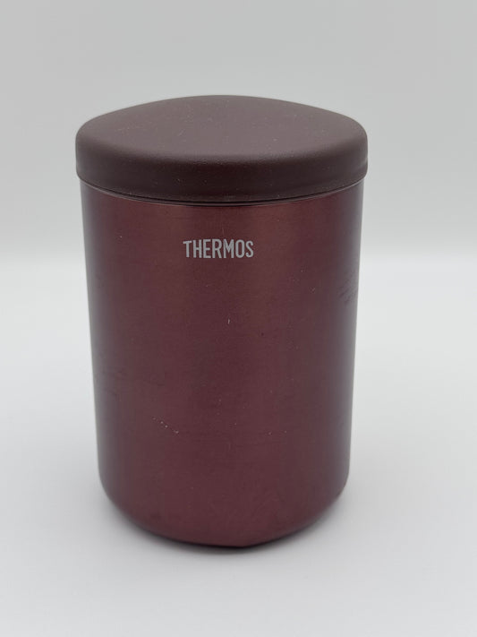 Brown Marron Thermos Vacuum Insulated Food Jar