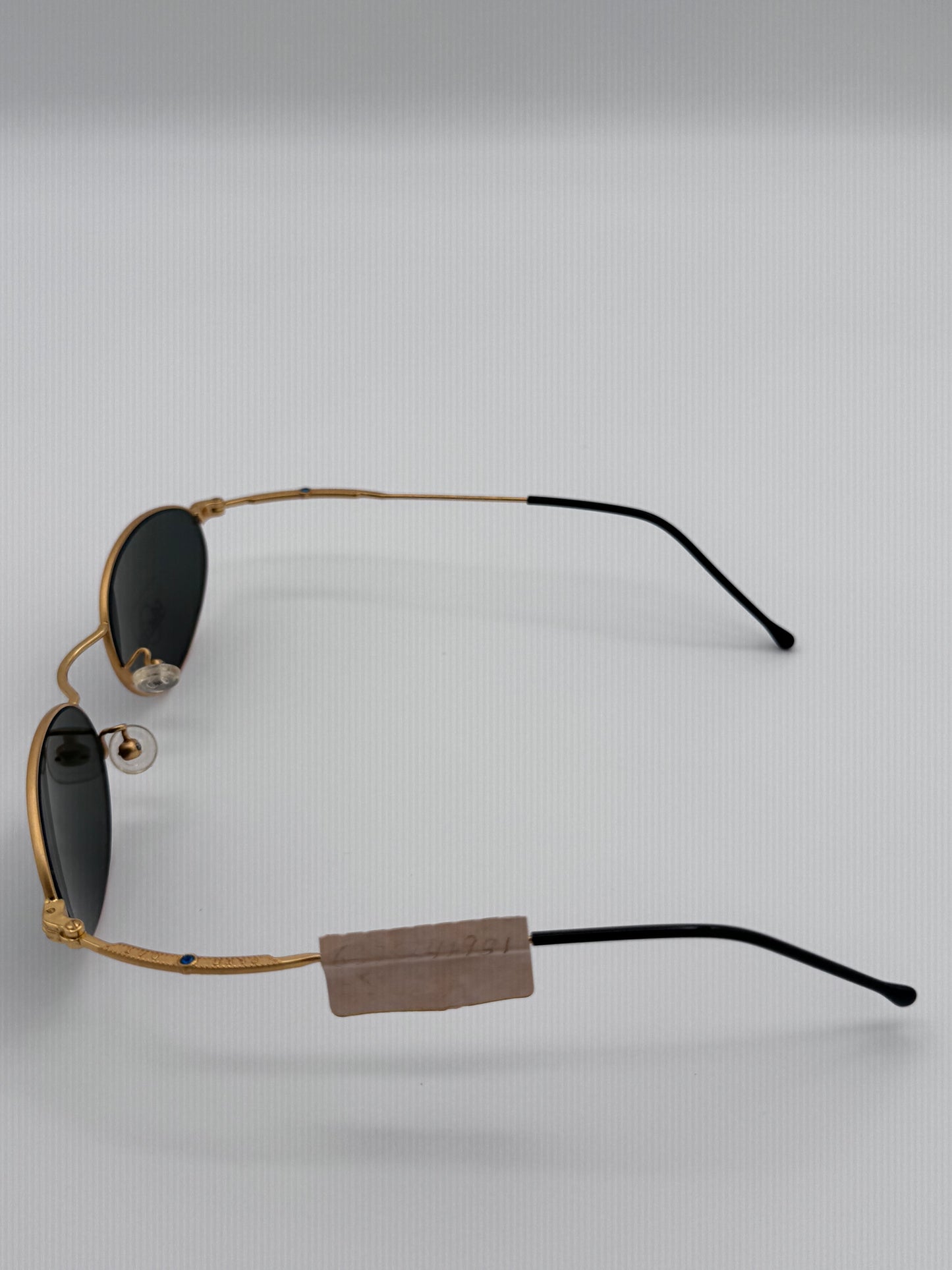 Blue Bay By Sifilo 90’s Gold Wire Made in Italy Vintage Sunglasses NOS Cincinnati/S