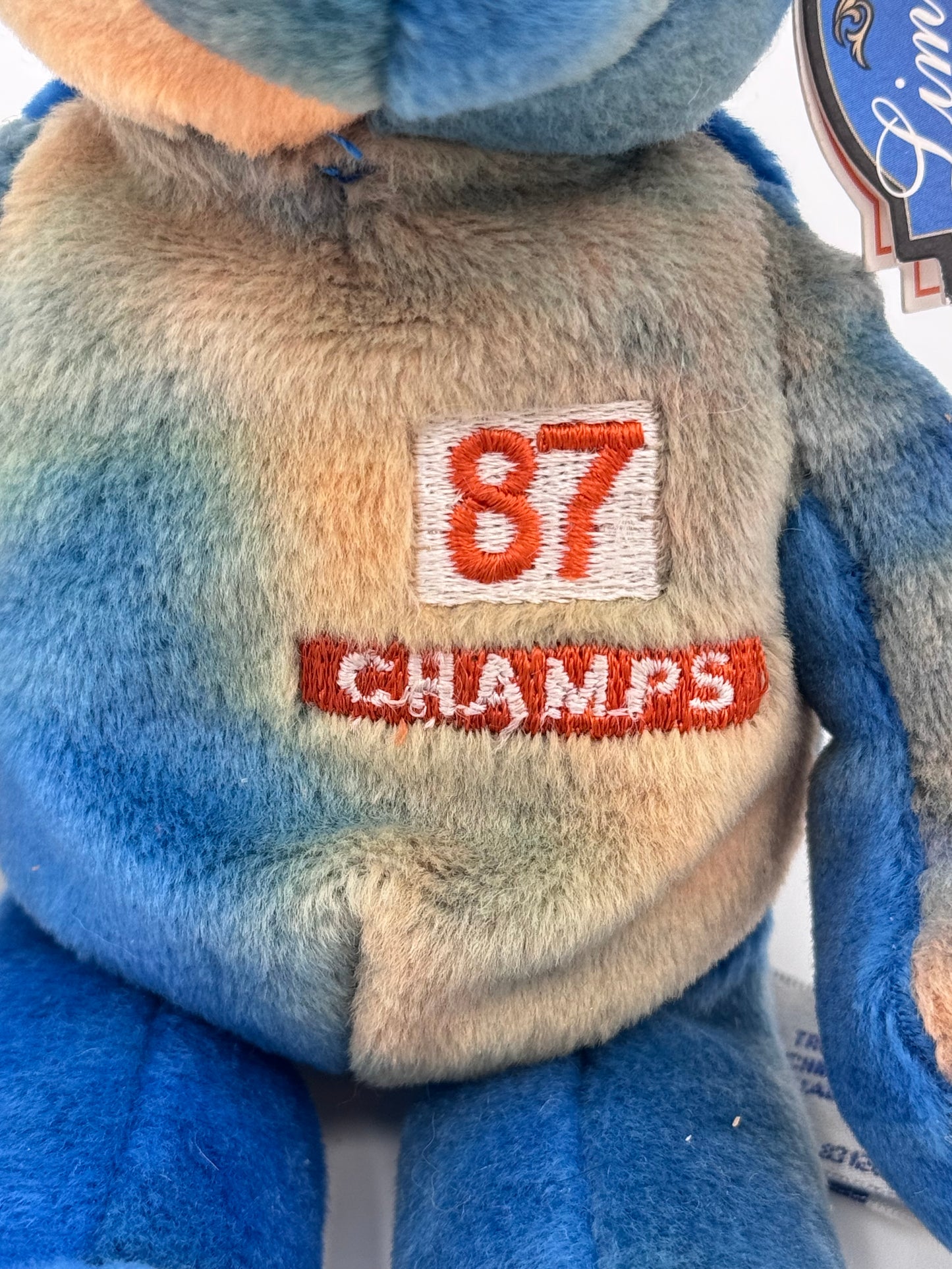 E. McCaffery 87 Limited Treasures Broncos Bean Bear