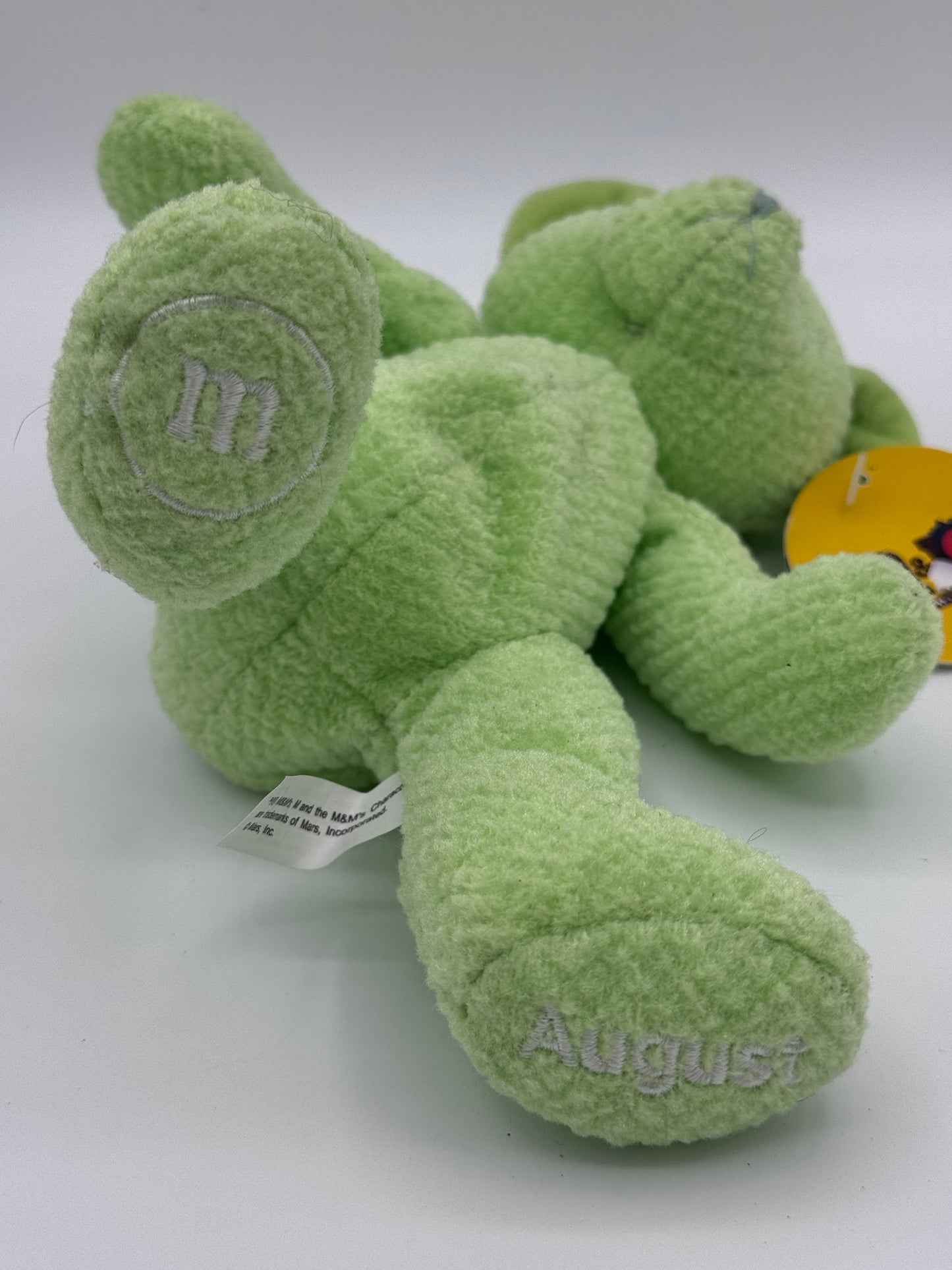 M&M’s World Lime Green August Bean Bear