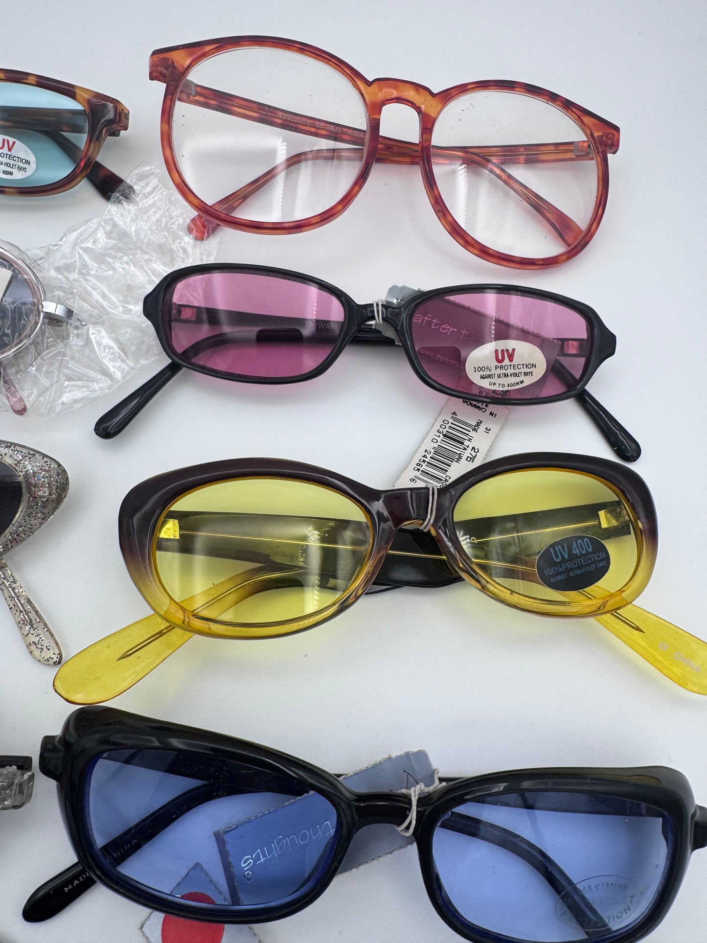 Fashion Sunglasses Eyewear Plastic Frame Set of 18 Mixed Assorted Styles and Colors Lot 7