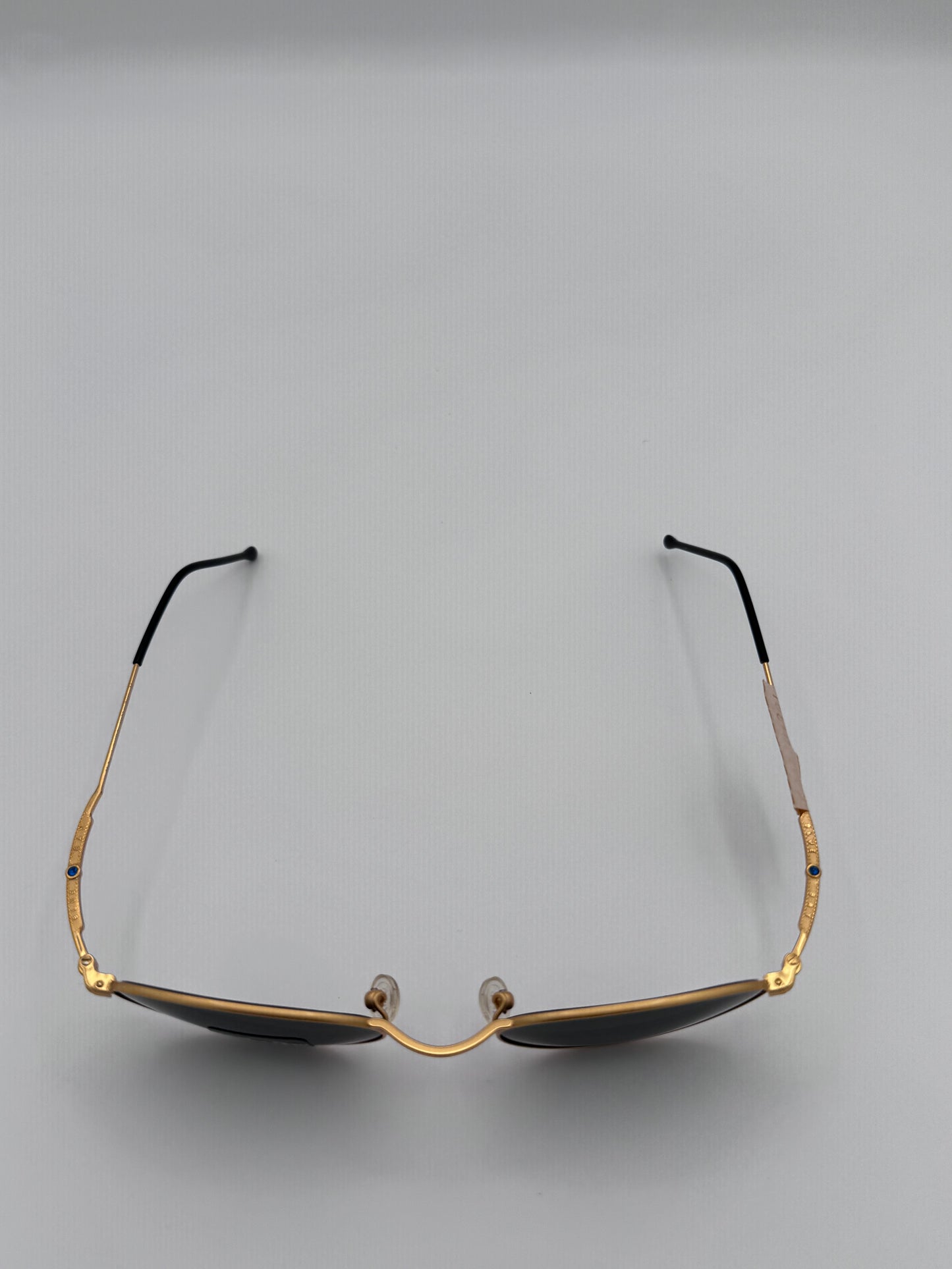 Blue Bay By Sifilo 90’s Gold Wire Made in Italy Vintage Sunglasses NOS Cincinnati/S