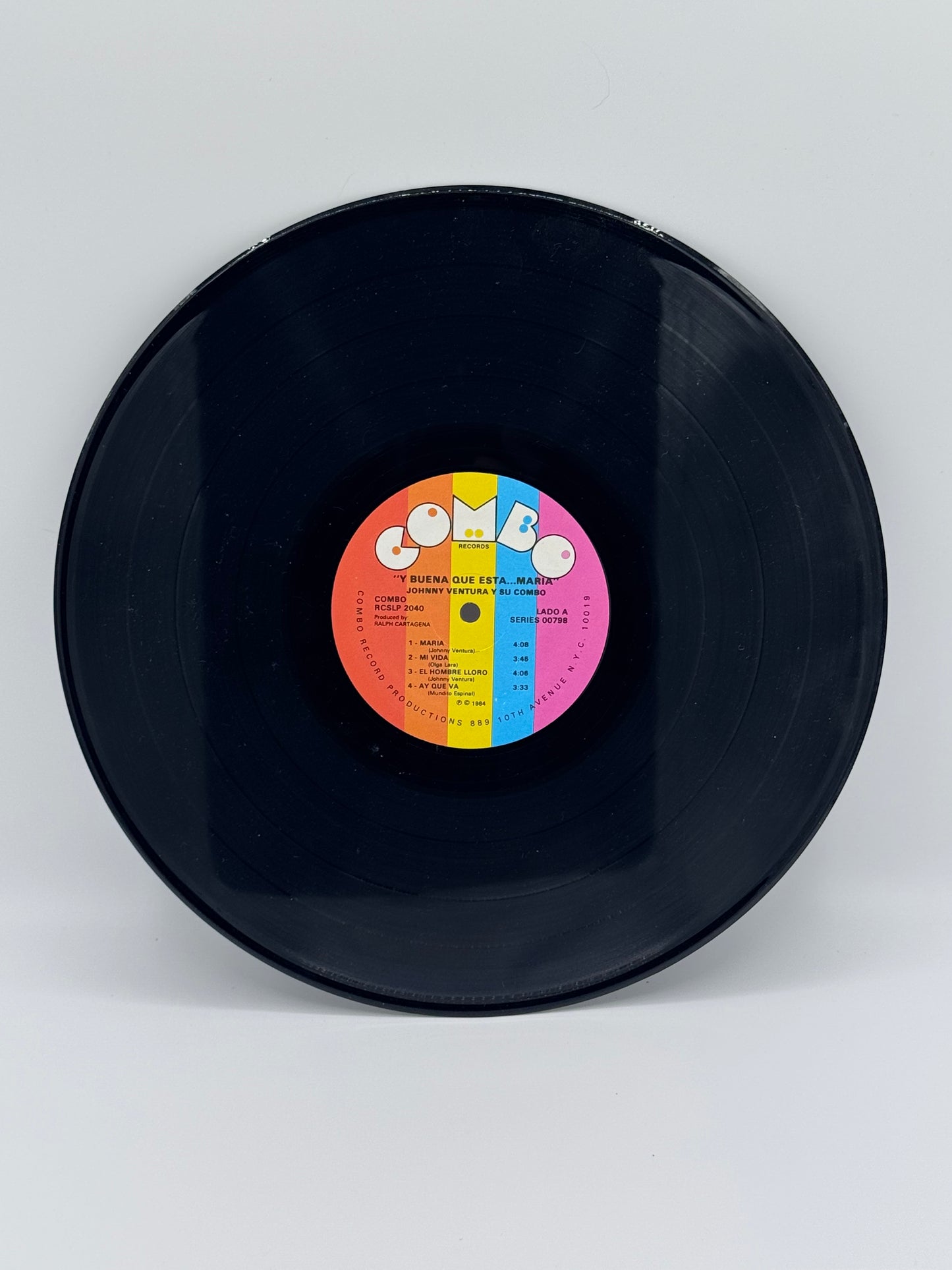 Y Buena Que Esta Maria Johnny Ventura 1984 Vintage Vinyl Record