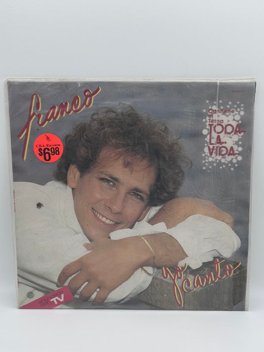 Yo Canto Franco 1980’s Vintage Vinyl Record