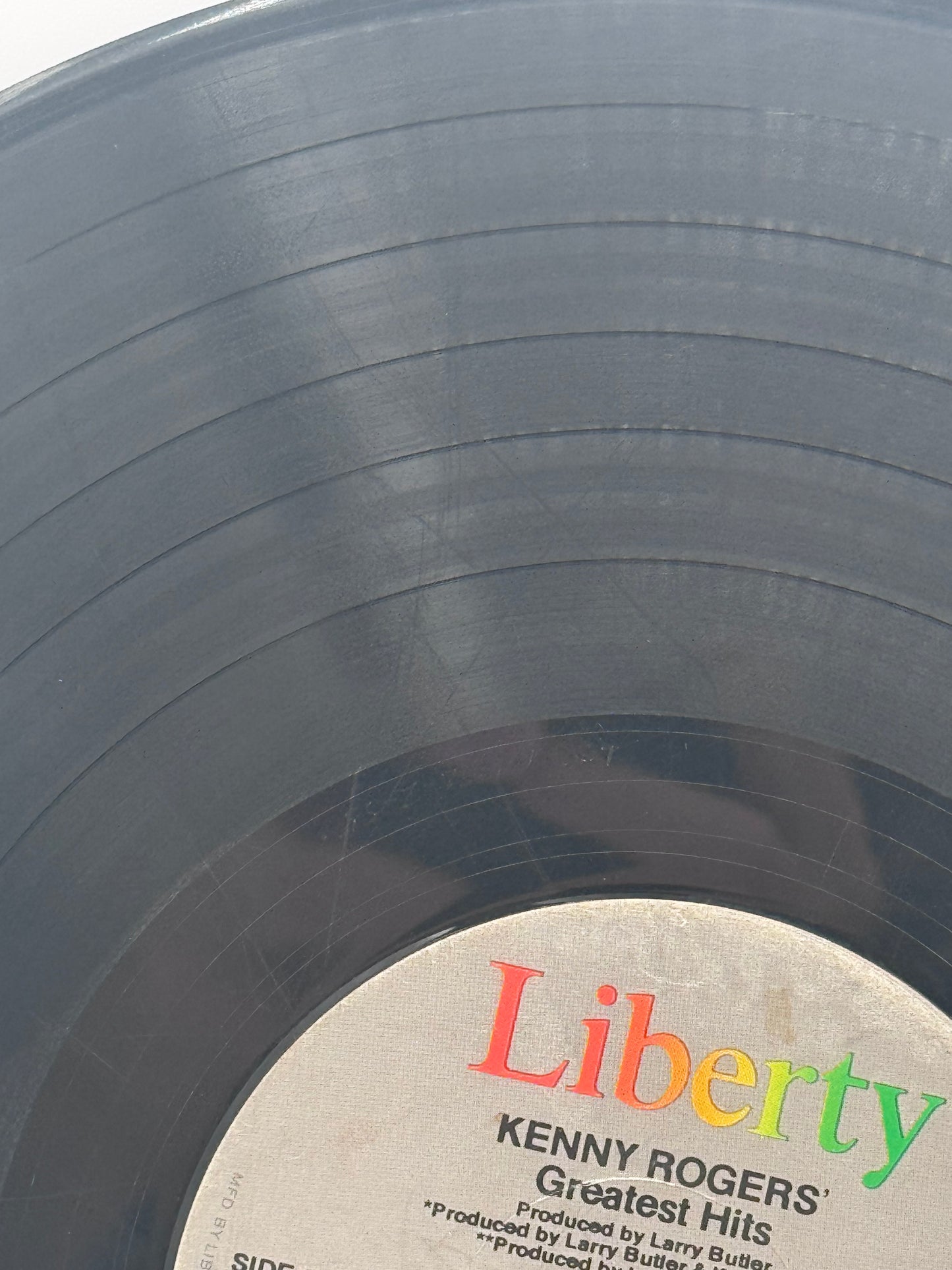 Kenny Rogers Greatest Hits 1980 Vintage Vinyl Record