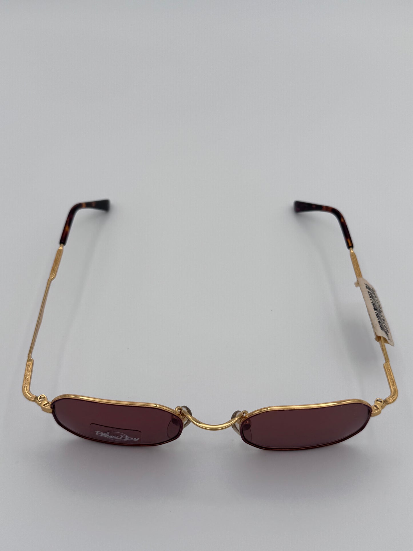 Blue Bay By Sifilo 90’s Gold Wire Tortoise Made in Italy Vintage Sunglasses NOS Cayo Grande/S Goldlighthvn