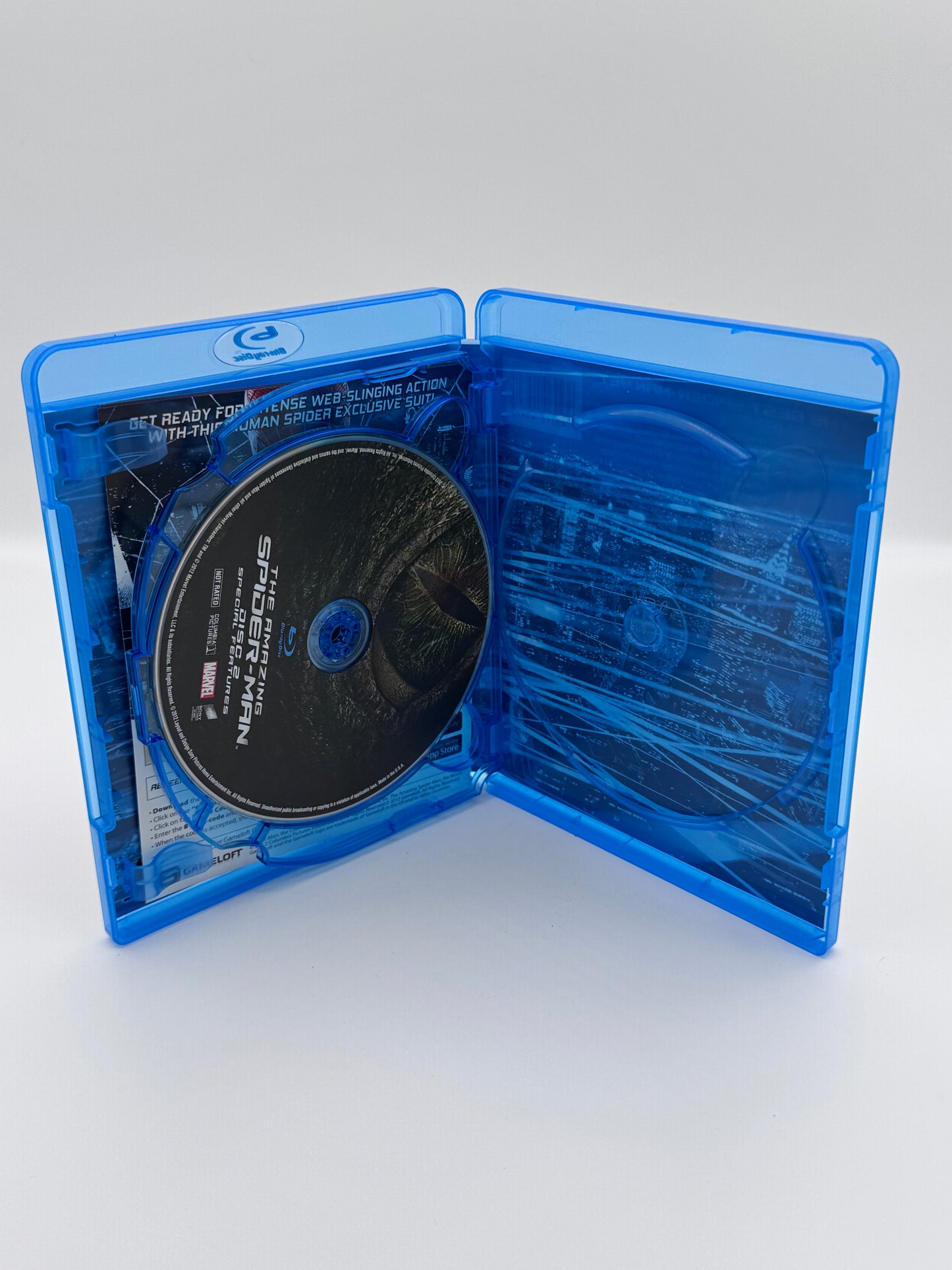 Blu-ray + DVD + Ultraviolet combo The Amazing Spider-Man 2012