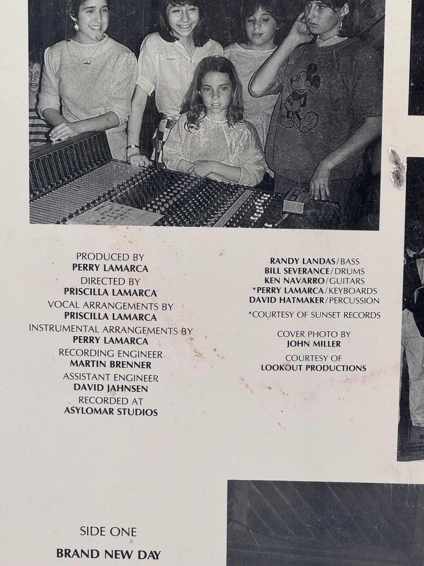 Lamarca American Variety Singers Love and Excitement 1979 Vintage Vinyl Record