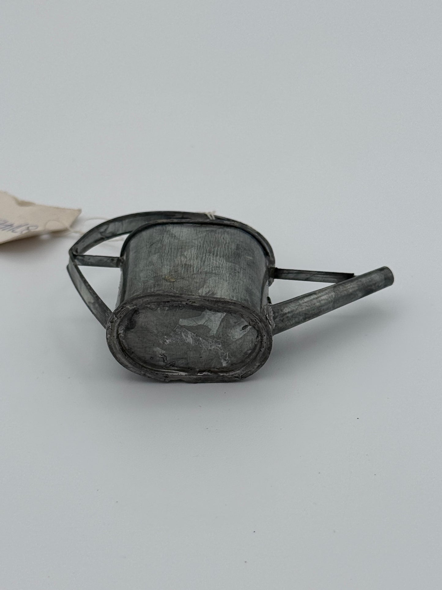 Dollhouse Teeny Tiny Watering Can Vintage Tin Metal
