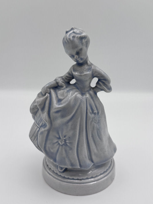 Holland Mold Vintage Victorian Woman Dancing Statue