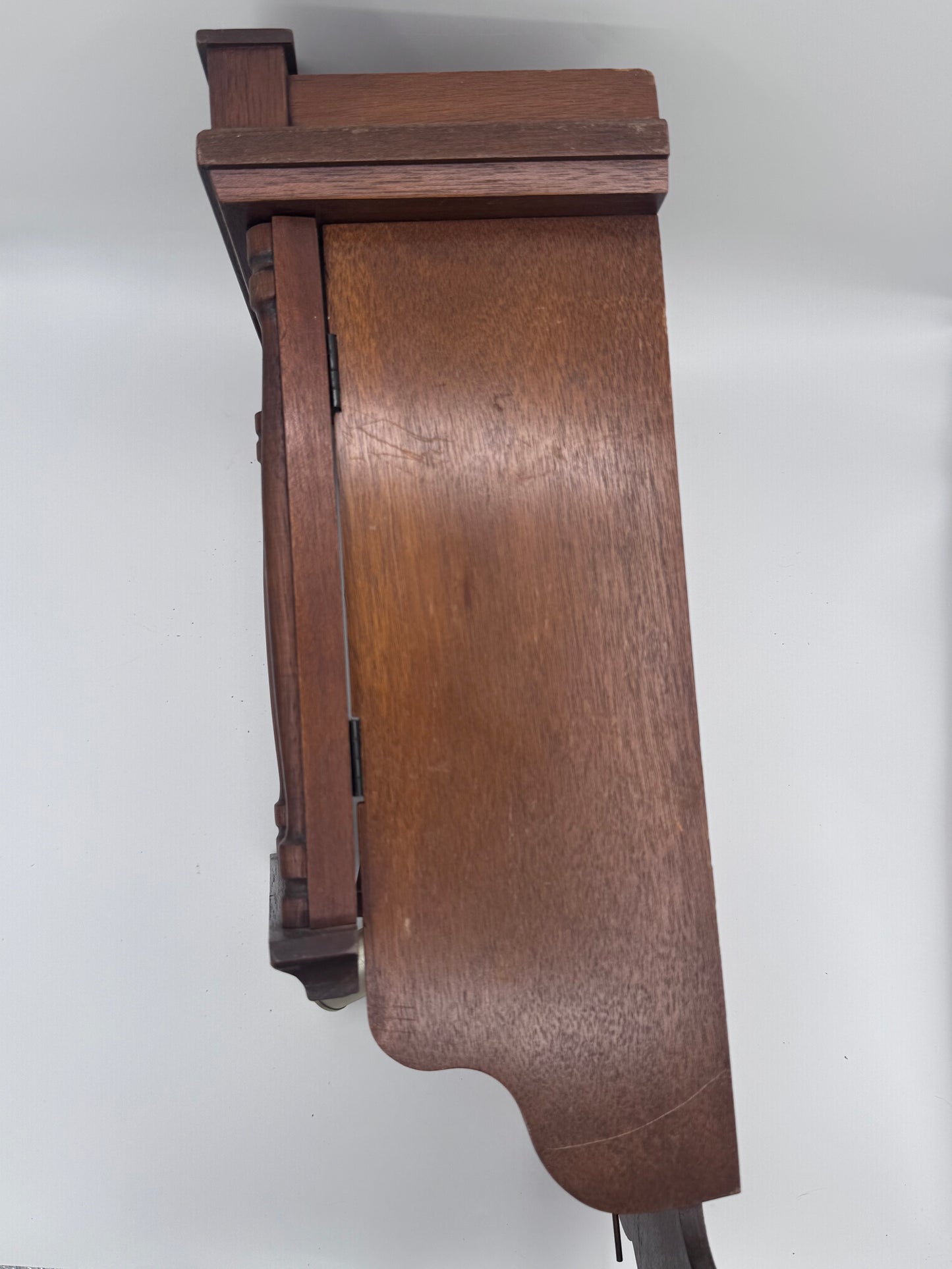Hamilton 31 Day Walnut Antique Vintage Wall Clock- Not Tested