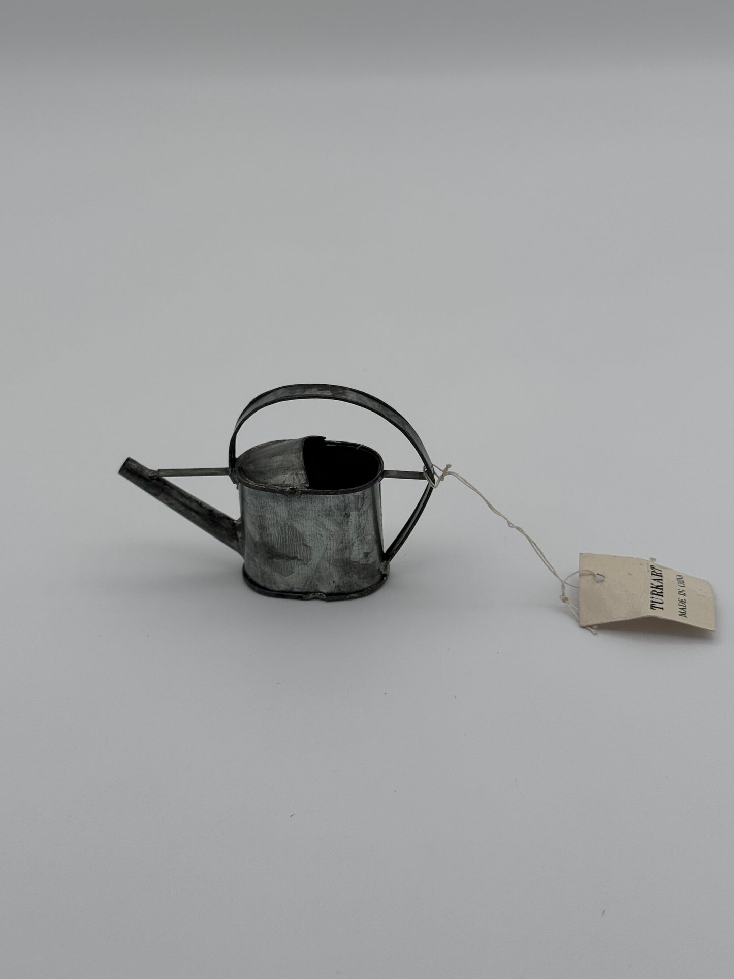 Dollhouse Teeny Tiny Watering Can Vintage Tin Metal
