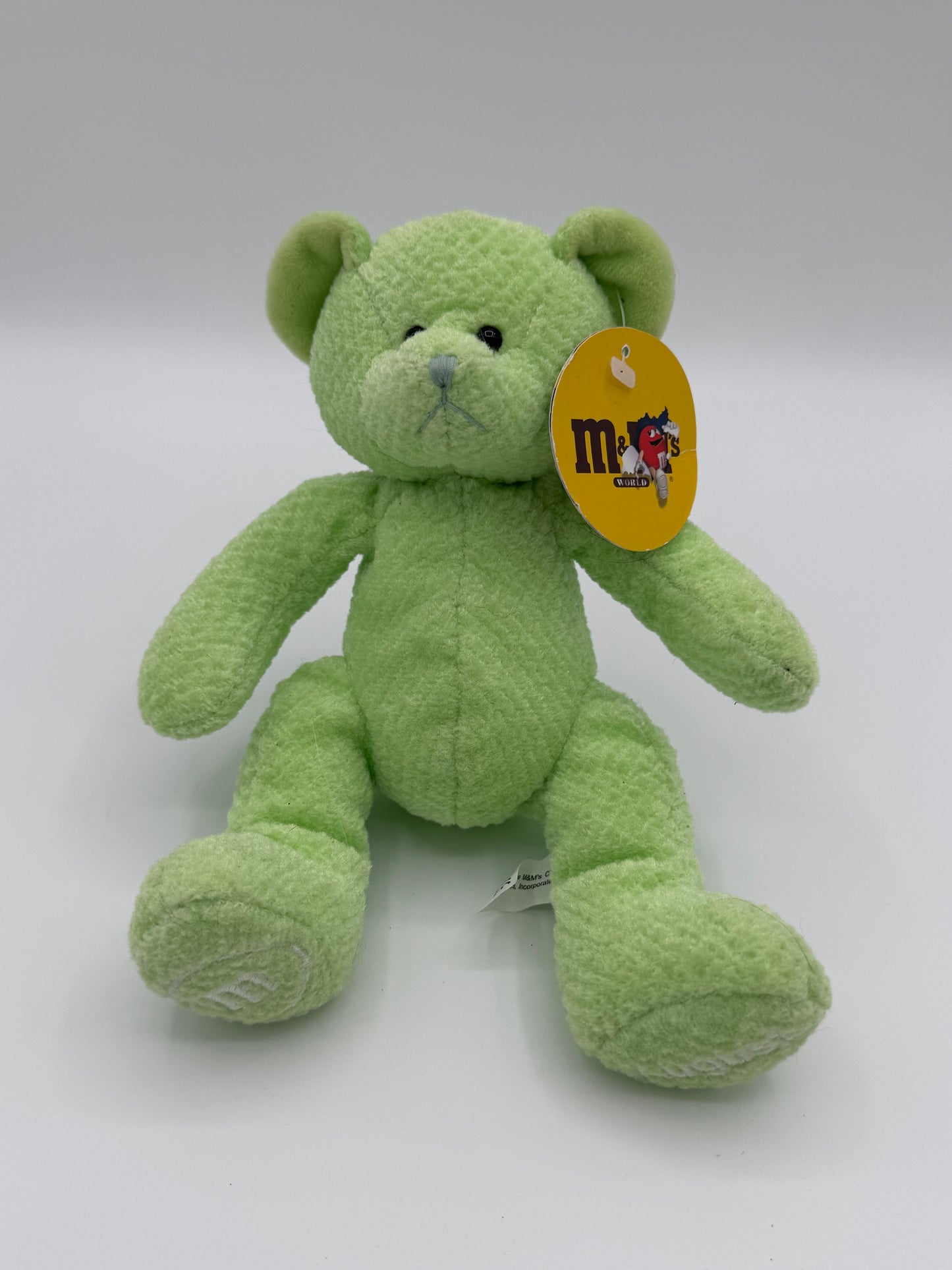 M&M’s World Lime Green August Bean Bear