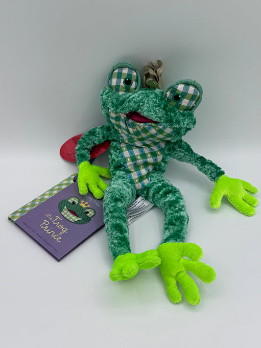 Frog FairyTales The Frog Prince Stuffed Animal and Book