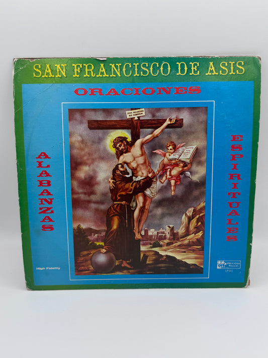 Hermano Moises San Francisco de Asis Oraciones Alabanzas Espirituales 1960 Vintage Vinyl Record