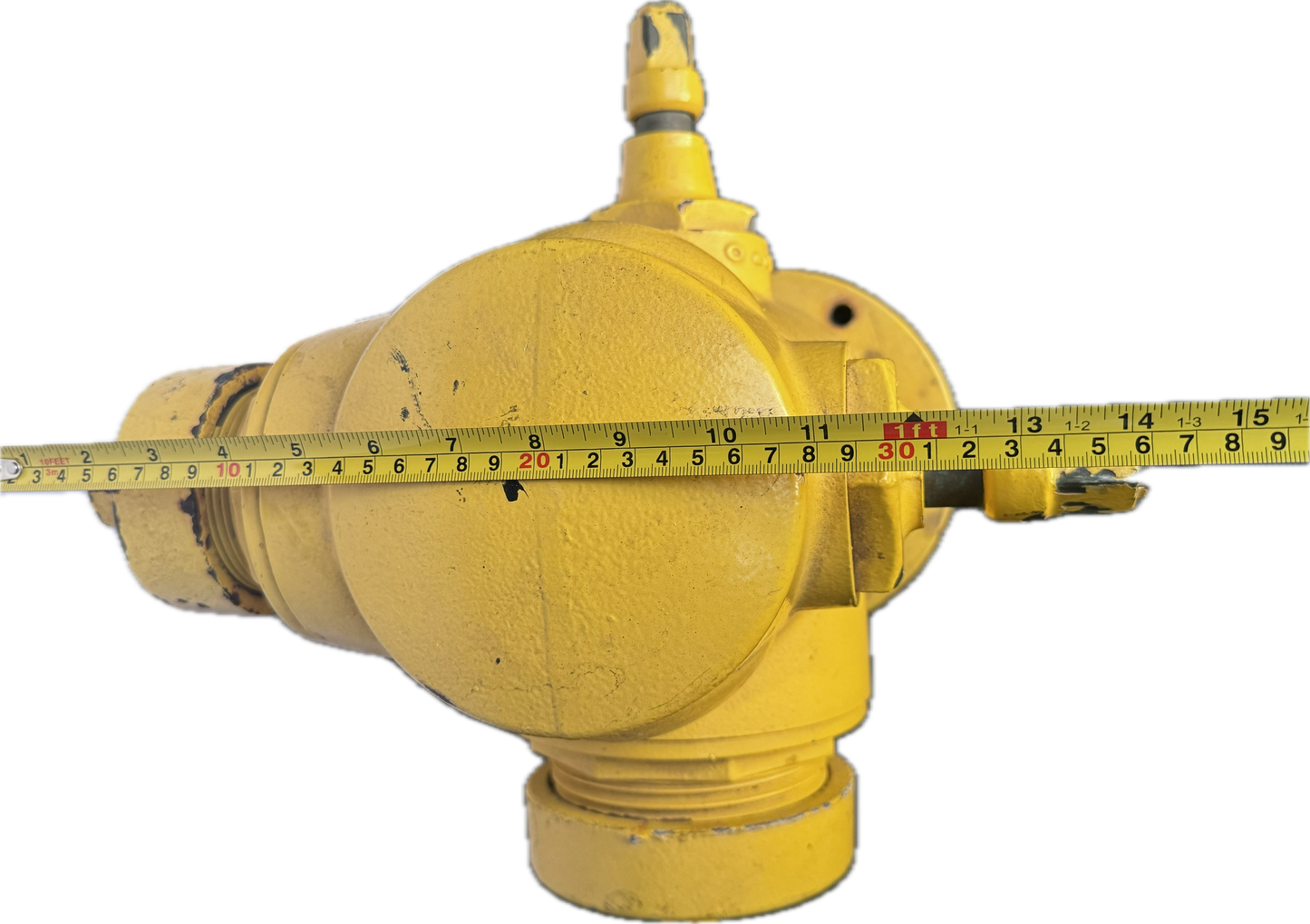 2018 Yellow Fire Hydrant