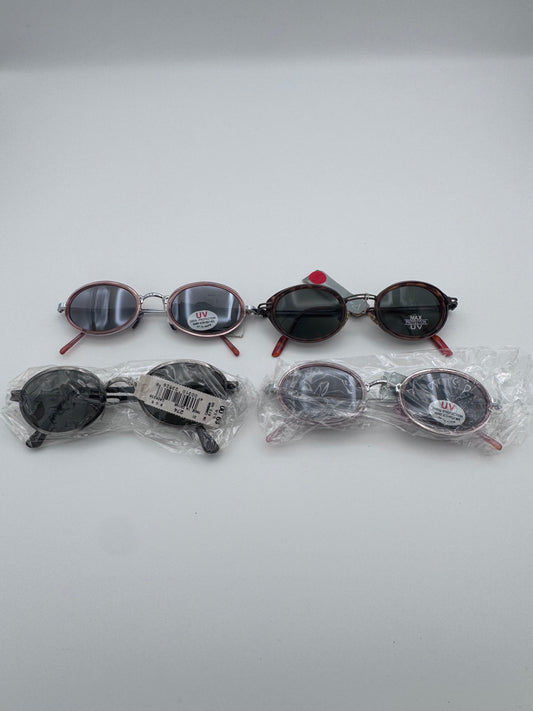 Fashion Sunglasses Eyewear Metal Frame Set of 4 Mixed Assorted Styles and Colors Lot 5