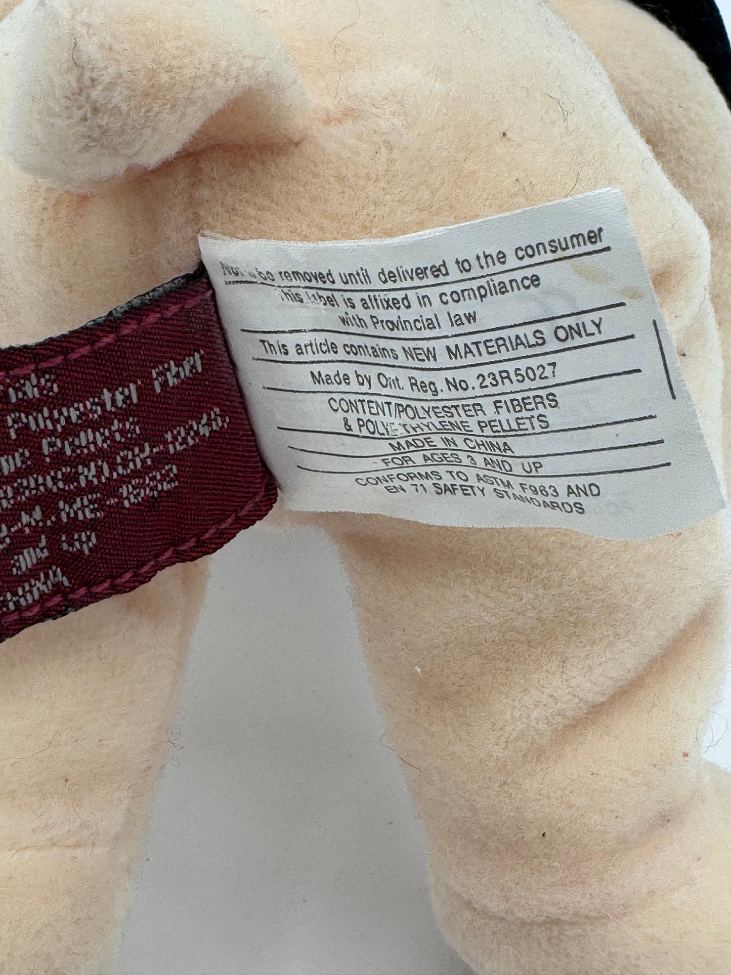 TC Dawson Beige Vintage Teddy Bear by Fiesta Lassies Green Hat